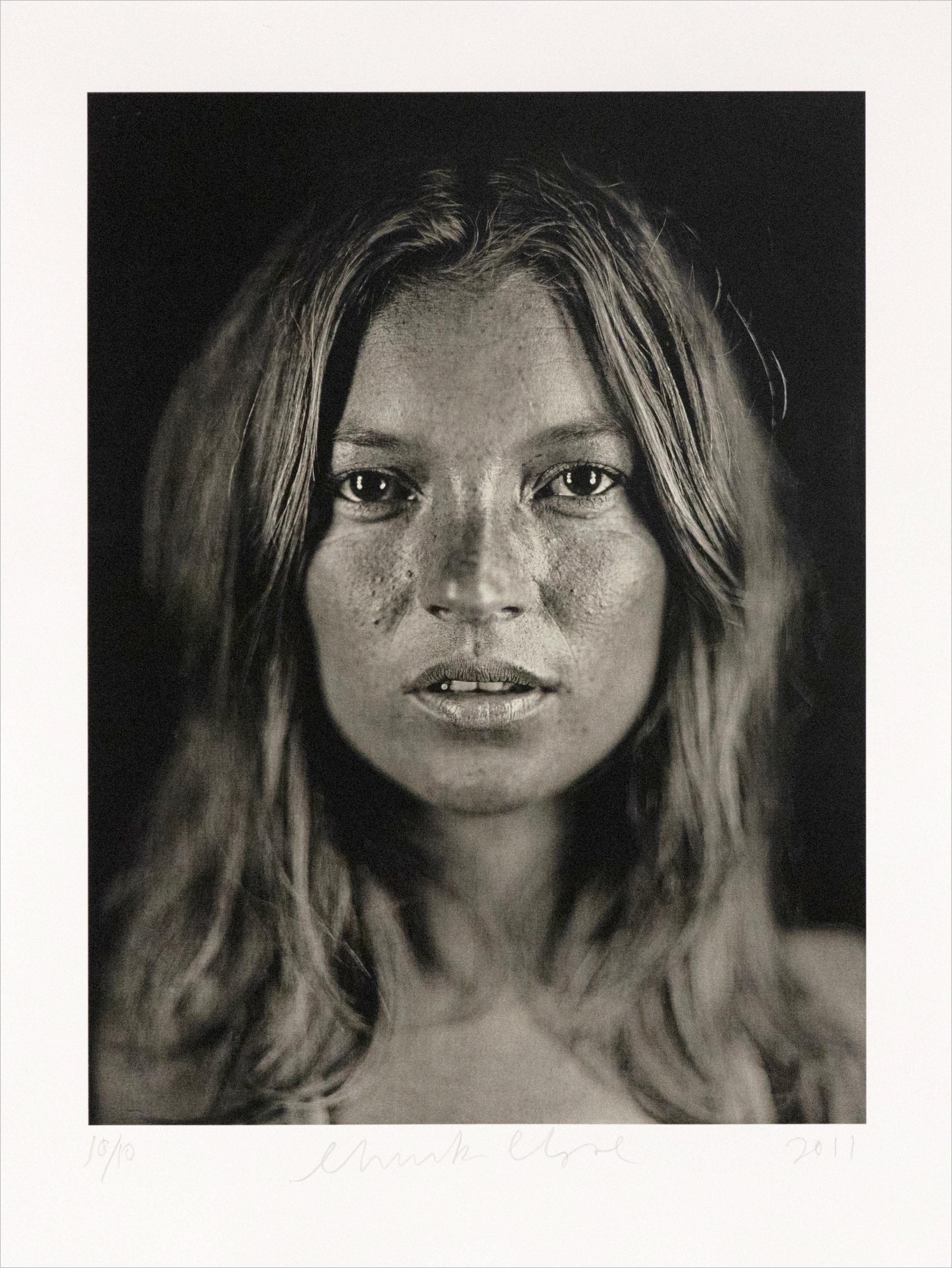 Chuck Close Portrait Print - Kate (#16)