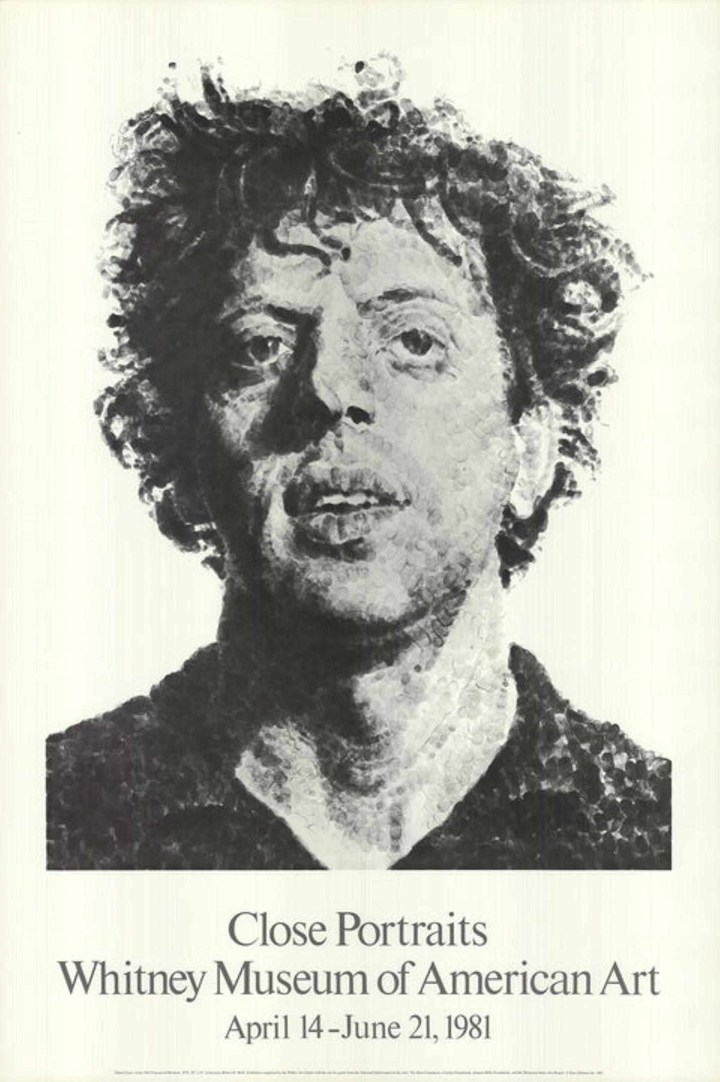 Impronta grande di Phil 

Di Chuck Close

1981

Mezzo di comunicazione: Litografia offset

Formato carta: 38,5 x 26 pollici (98 x 66 cm)

Dimensioni dell
immagine: 31 x 26 pollici (79 x 66 cm)

Edizione: 2000