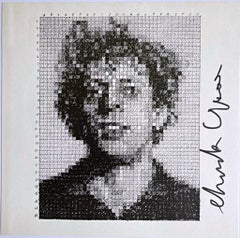 Phil (Limited Edition Portrait of Philip Glass, uniquely signed by Chuck Close)