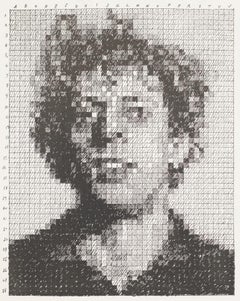 Phil, Rubber Stamp Portfolio, Chuck Close