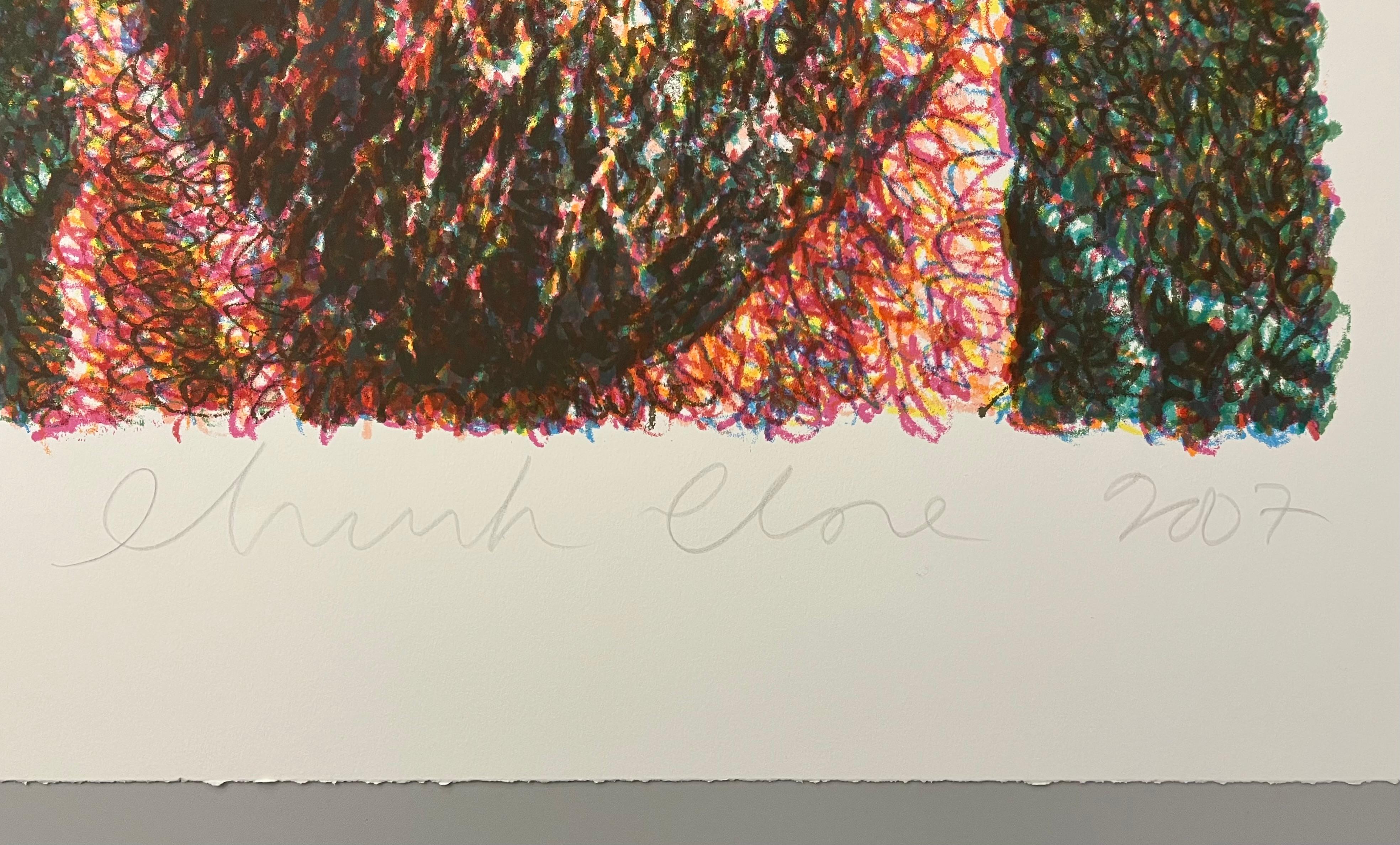 Self Portrait by Chuck Close For Sale 1