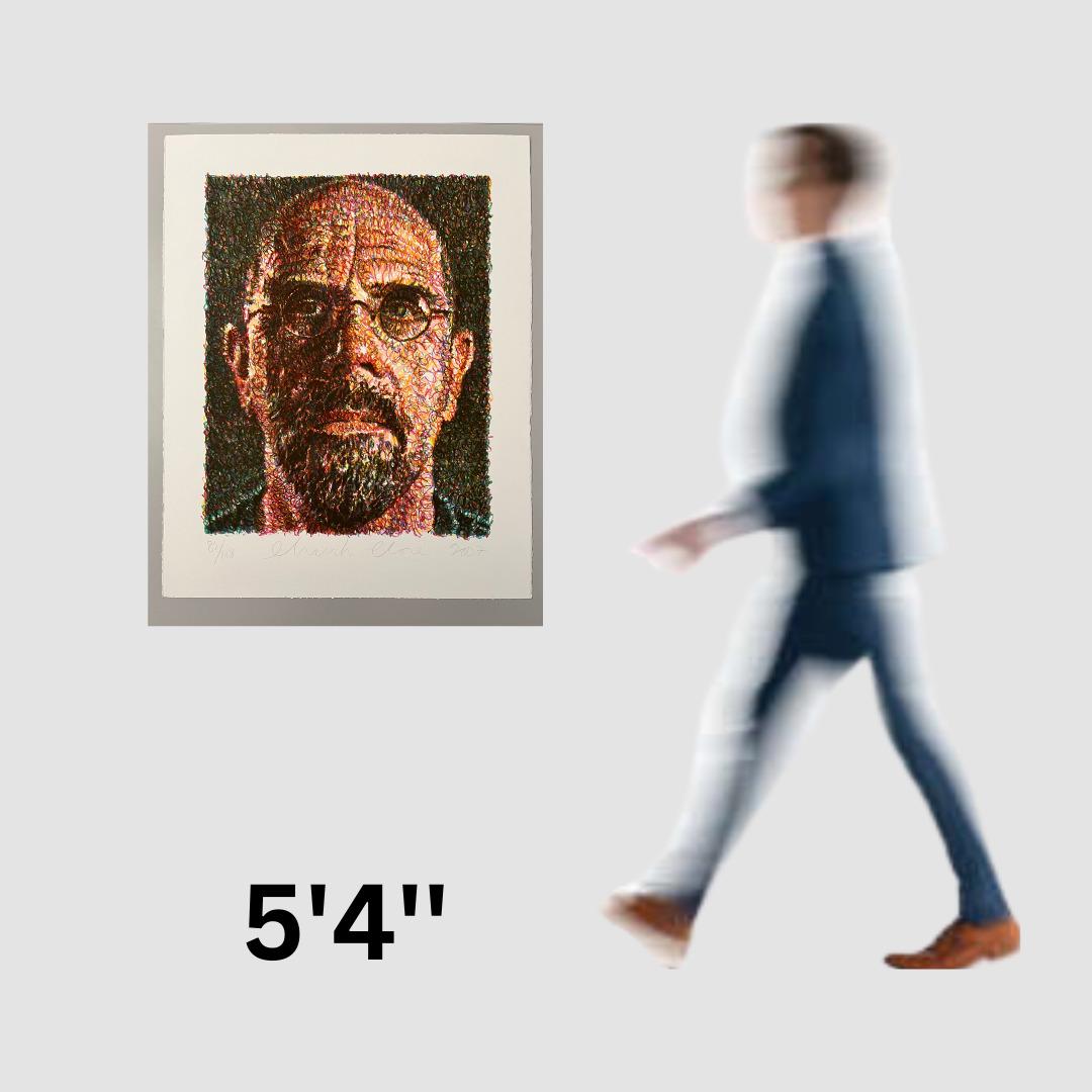 chuck close thumbprint