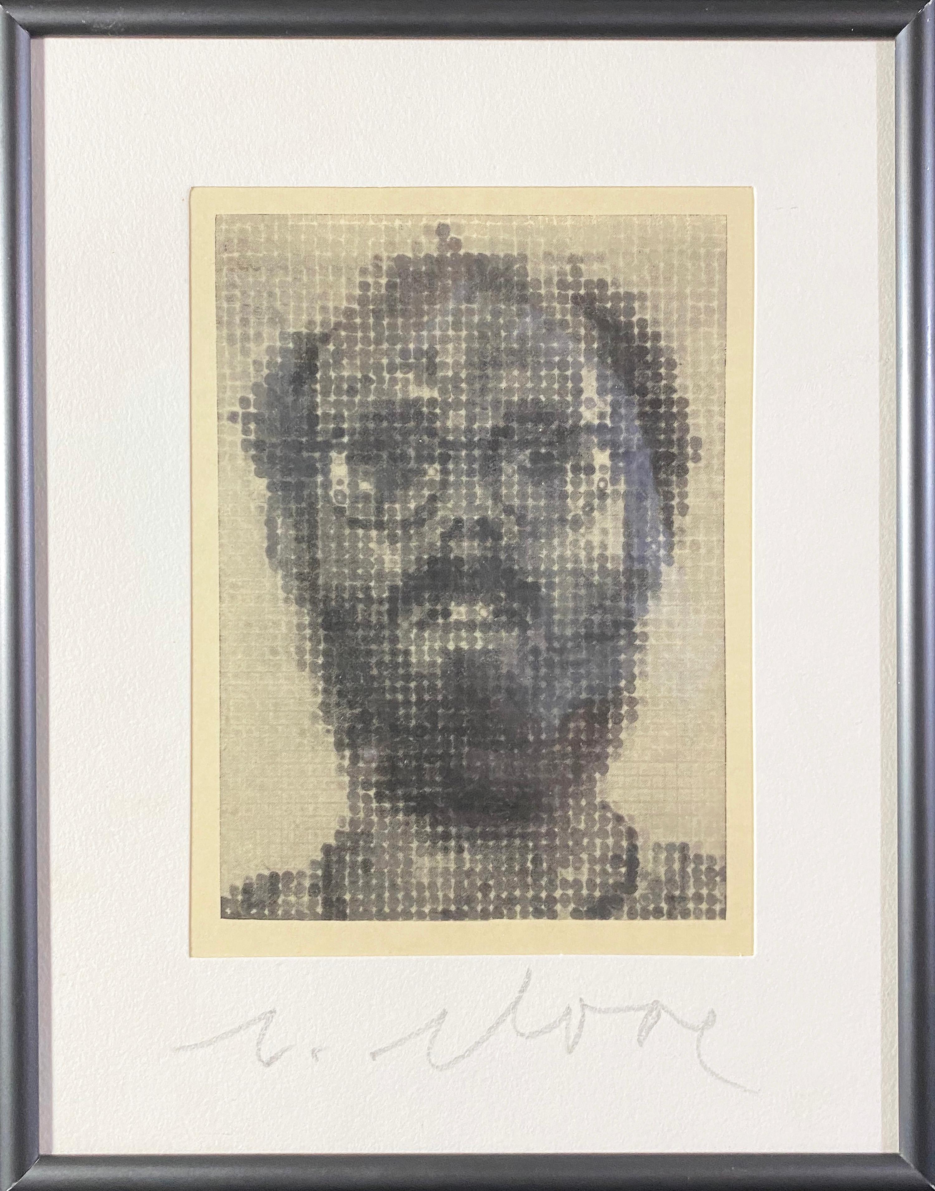 Selbstporträt – Print von Chuck Close