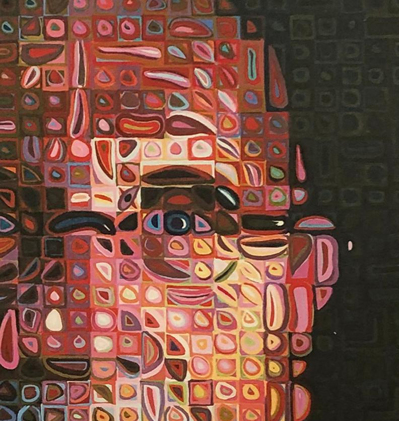 Self-Portrait - Contemporary Print by Chuck Close