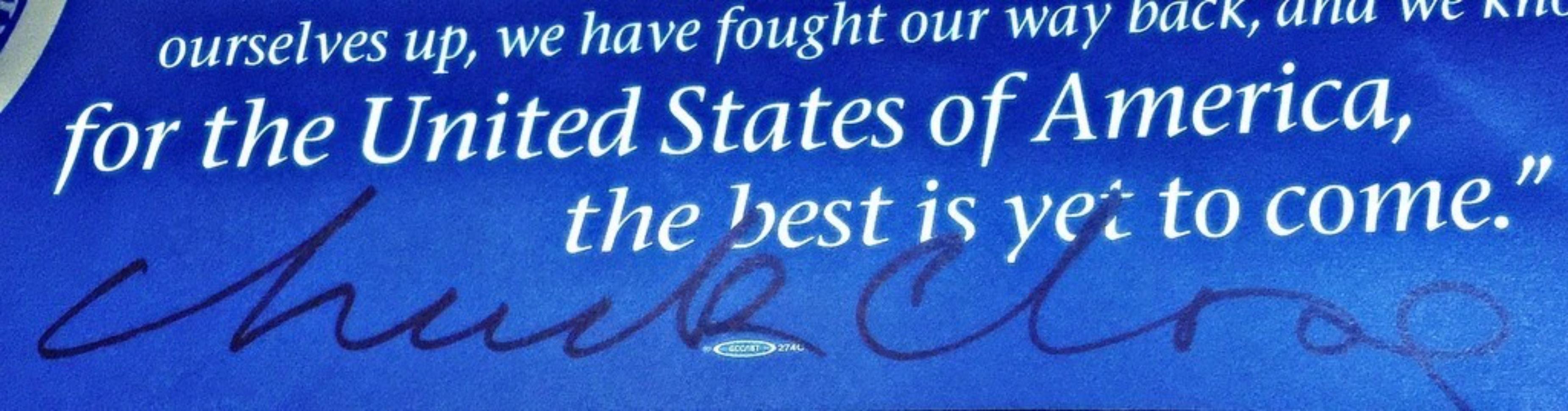 Die Präsidentschafts inauguration für Obama (uniquely Hand signiert von Chuck Close)  im Angebot 2