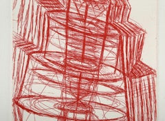 Colonne structurelle, gravure conceptuelle de Chuck Connelly