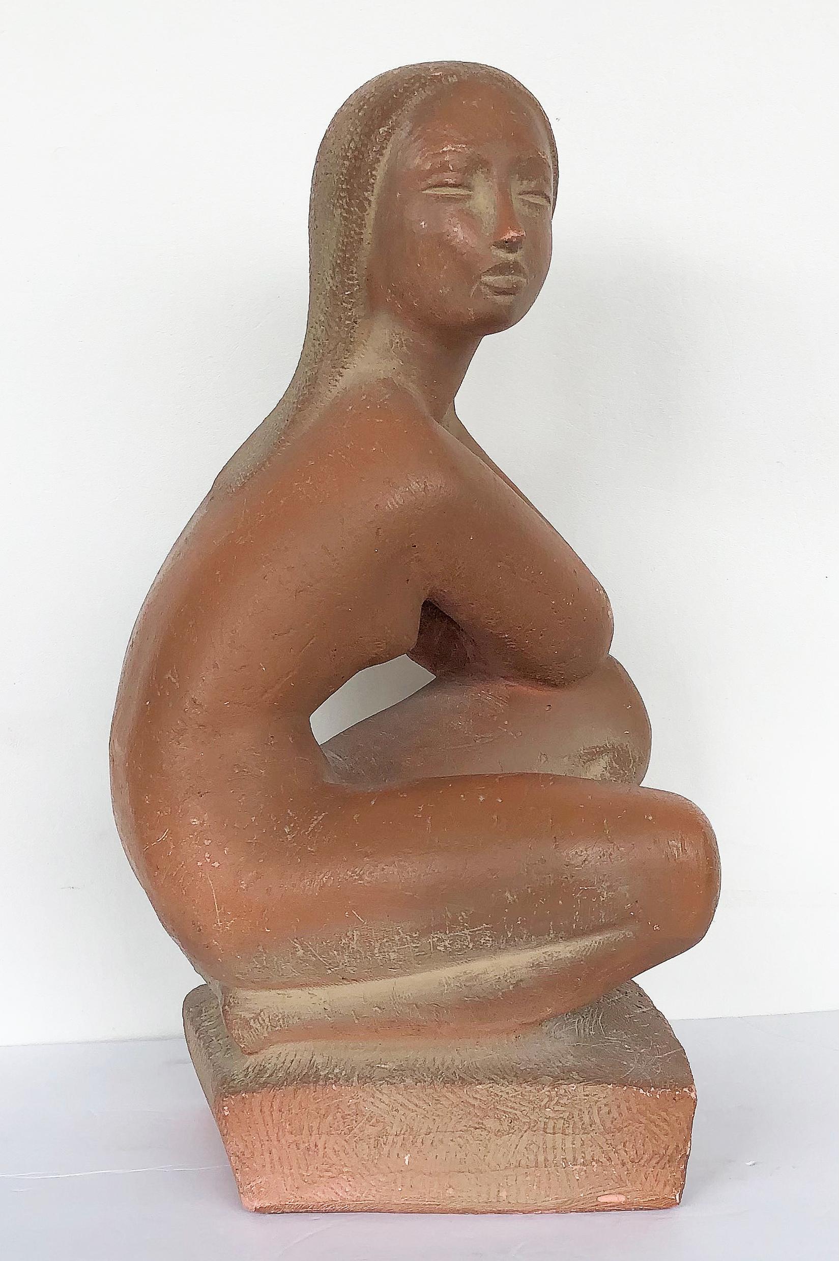 Chuck Dodson Figurative Nude Composition Sculpture, 1970 In Good Condition In Miami, FL