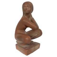Chuck Dodson Figurative Nude Composition Sculpture, 1970