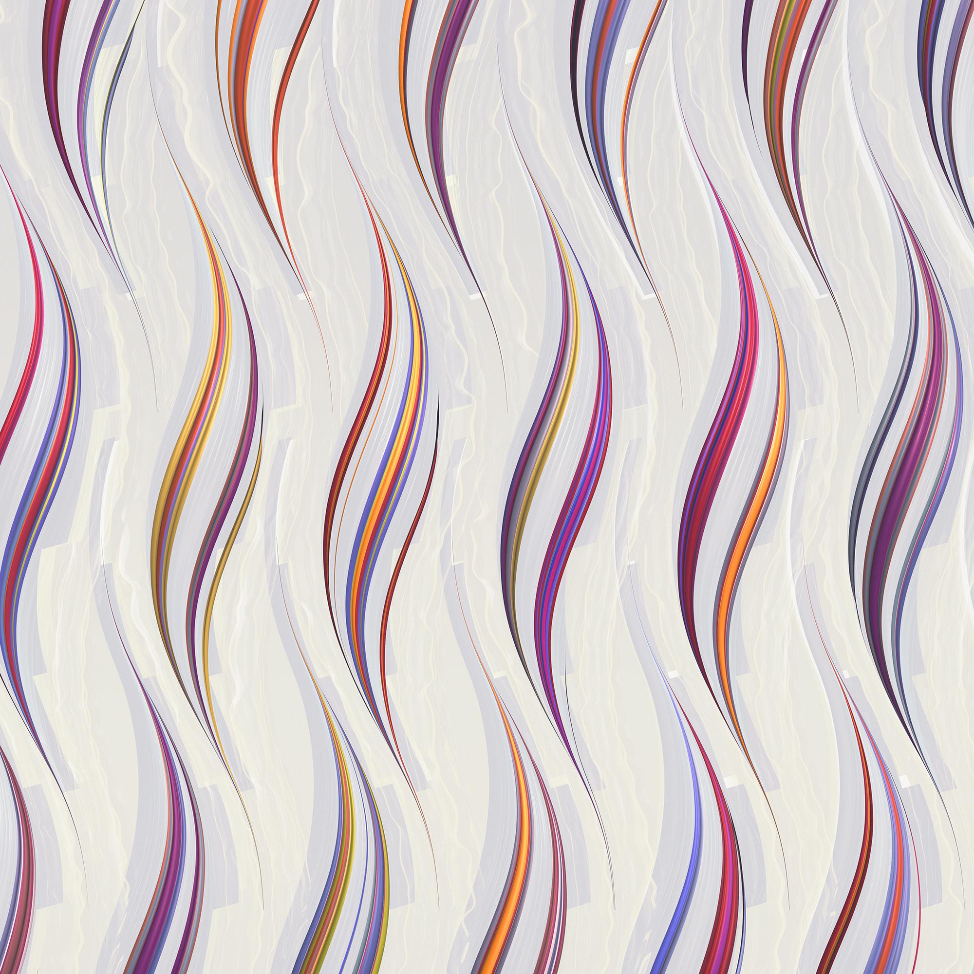 Arpeggi / FOLIO / cadmium silvered - Print by Chuck Elliott