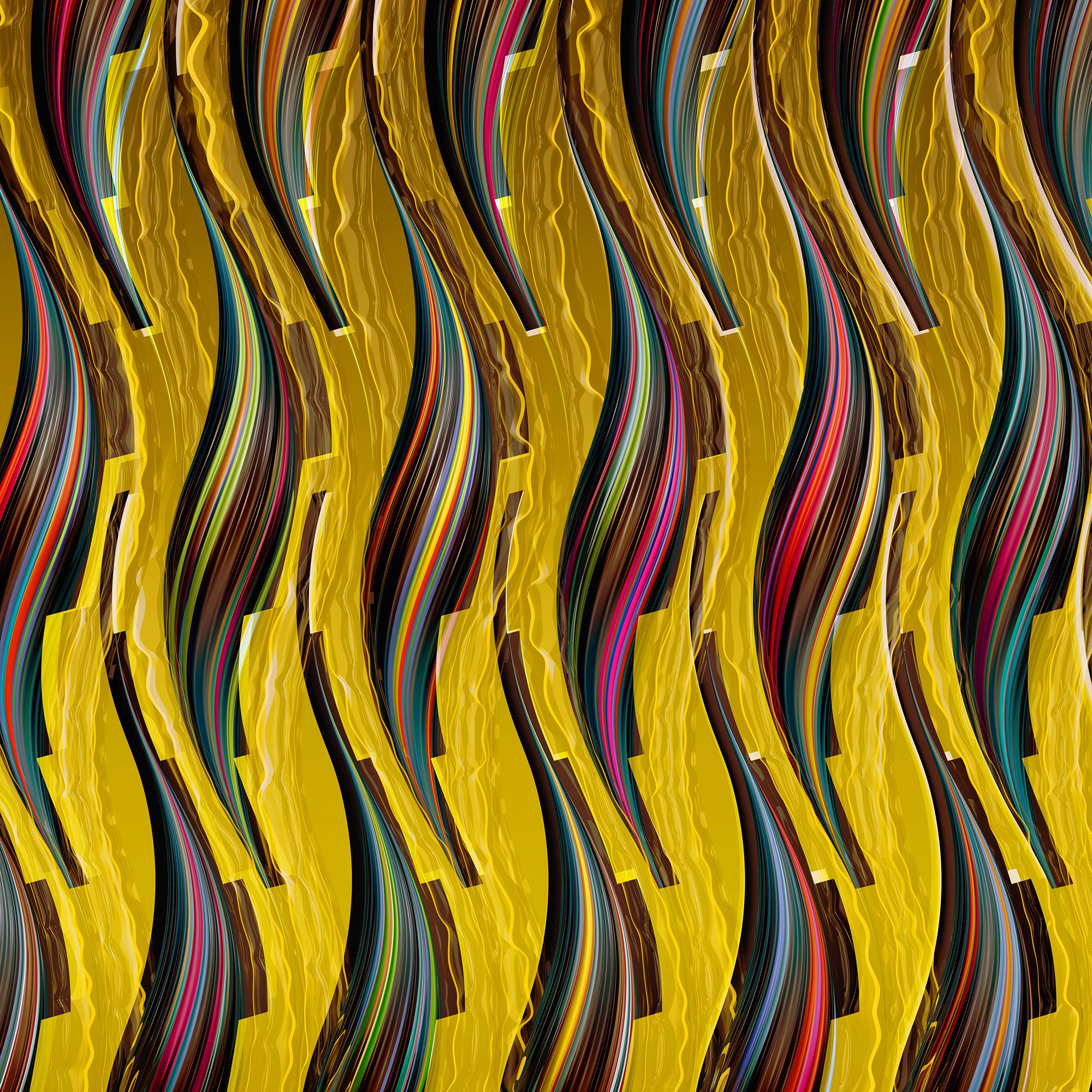 Arpeggi / FOLIO / gilded - Print by Chuck Elliott