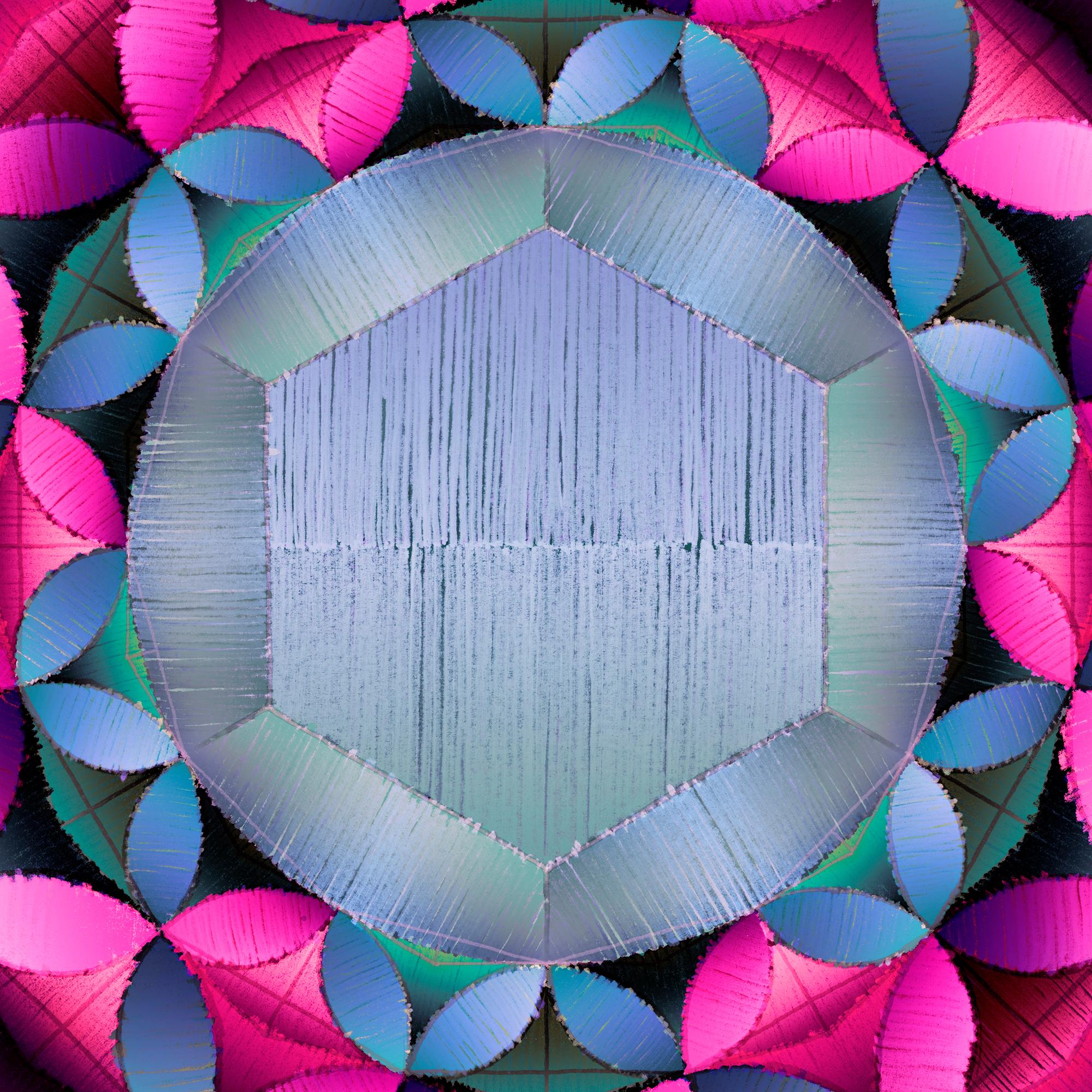 Balla / linear progression 5 - Print by Chuck Elliott