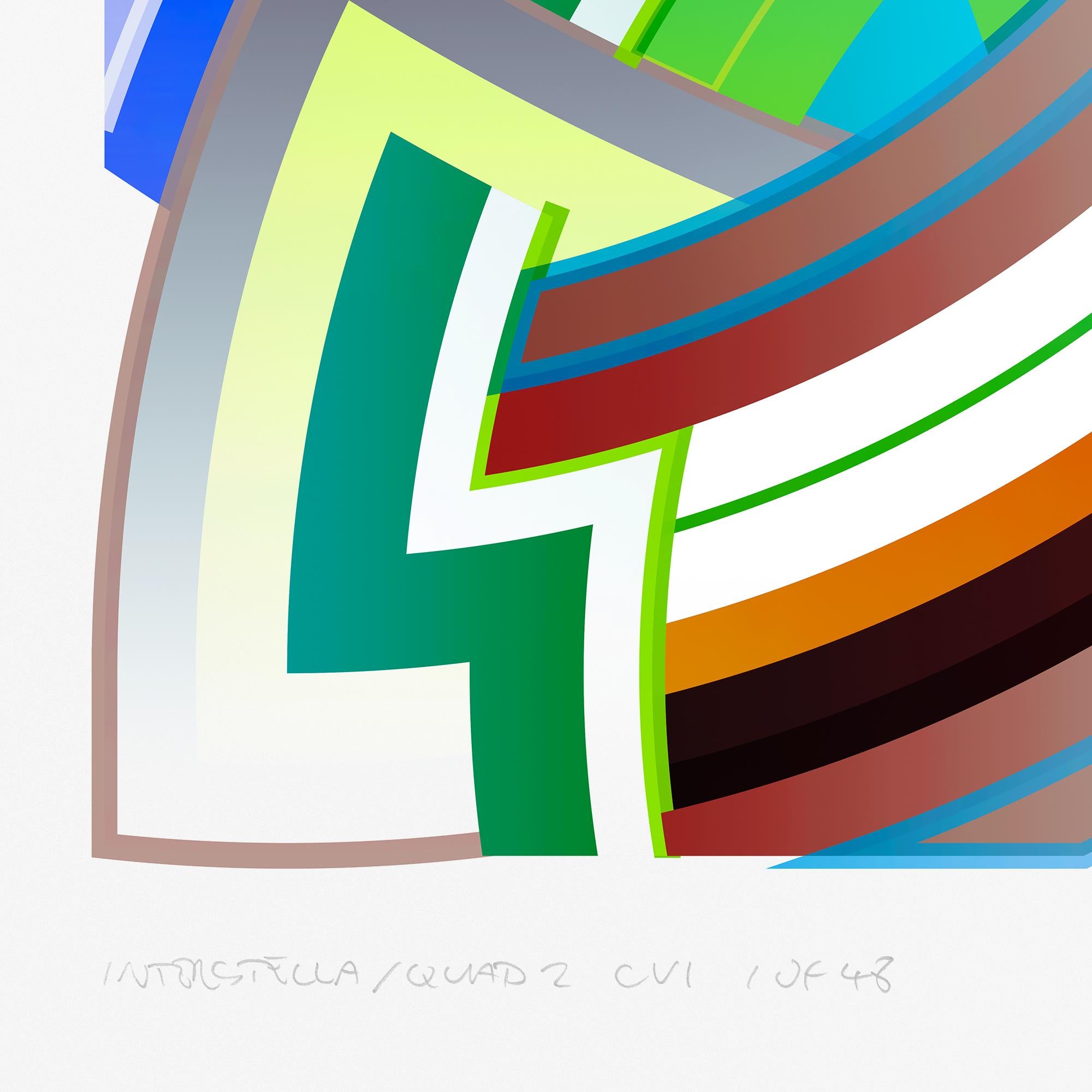interStella / QUAD 2 CV1 ist ein Pigmentdruck in limitierter Auflage auf Hahnemühle 305gsm 100% Baumwoll-Kunstdruckpapier; einzeln signiert und mit einer einzigartigen Katalognummer für garantierte Authentizität versehen.

Auflage von 48, plus 4