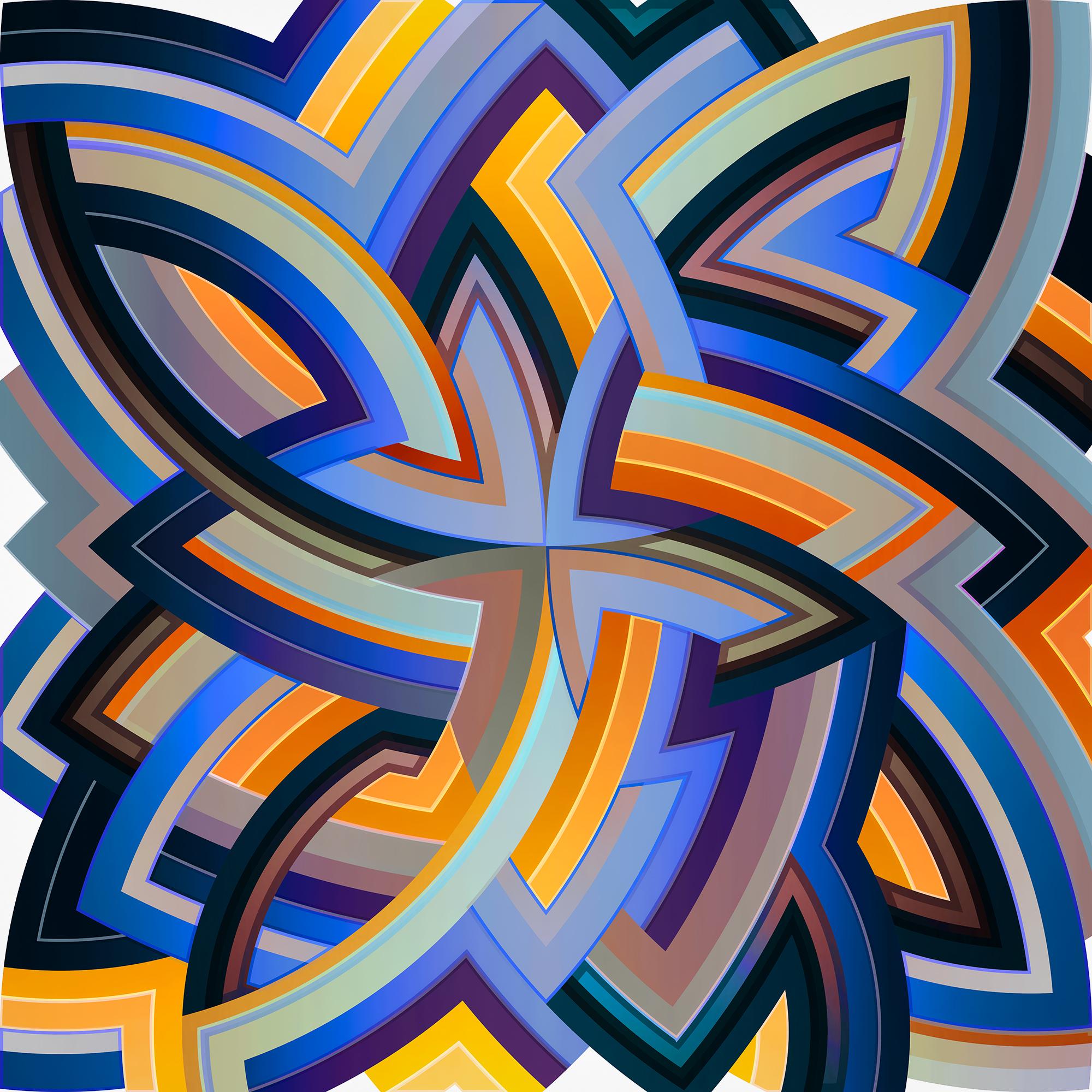 interStella / QUAD 2 CV2 – Print von Chuck Elliott