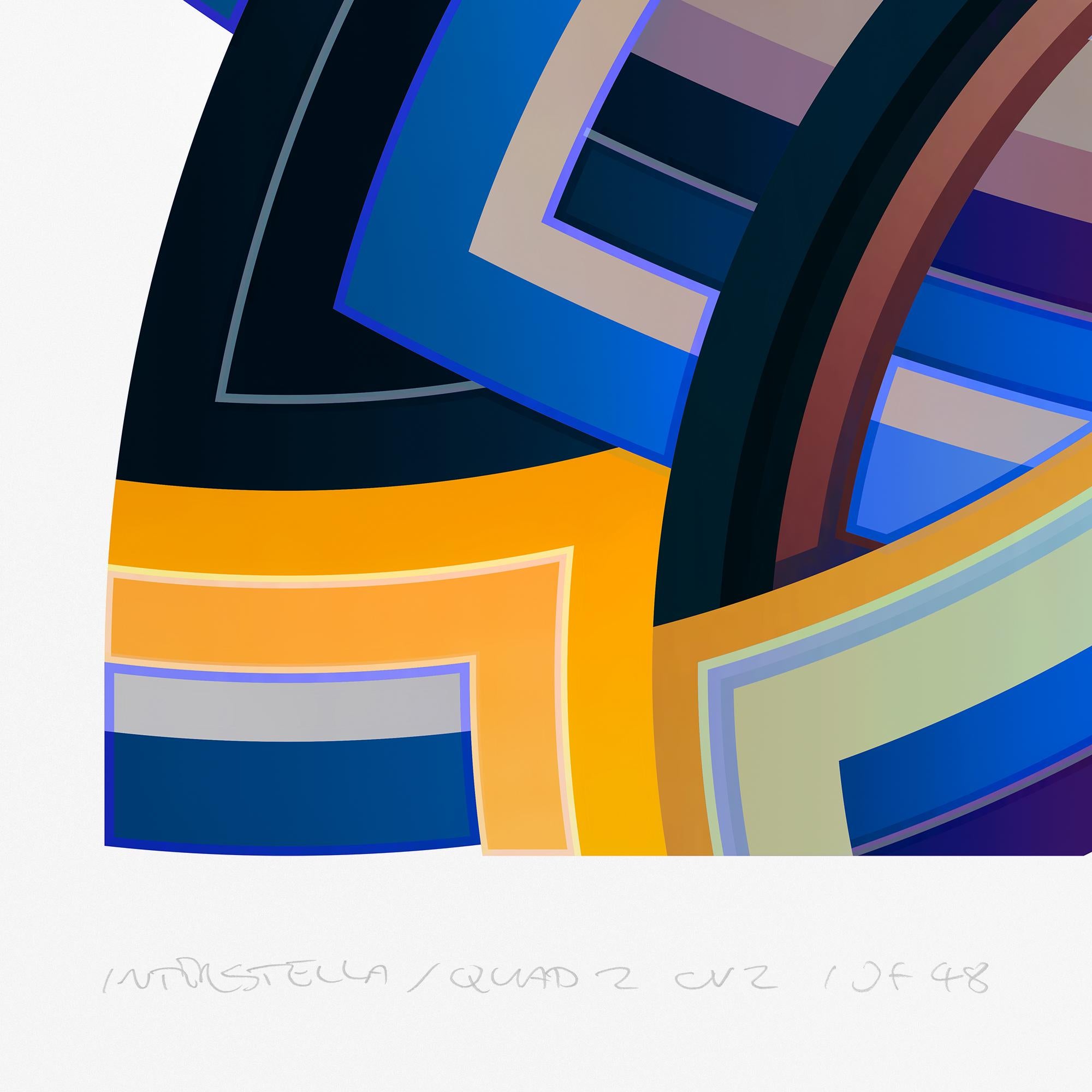 interStella / QUAD 2 CV2 ist ein Pigmentdruck in limitierter Auflage auf Hahnemühle 305gsm 100% Baumwoll-Kunstdruckpapier; einzeln signiert und mit einer einzigartigen Katalognummer für garantierte Authentizität versehen.

Auflage von 48, plus 4