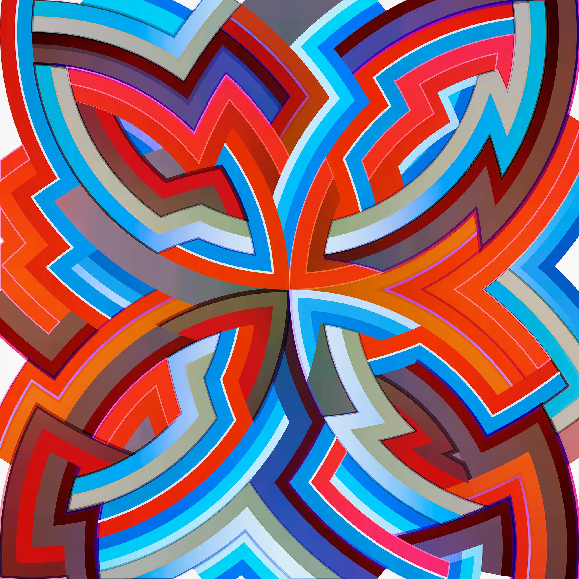 interStella / QUAD 3 CV3 - Print di Chuck Elliott