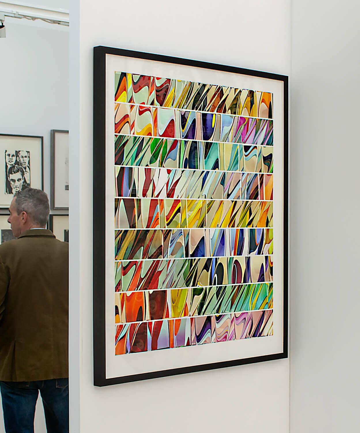 Motorik / TWO / chromatic shift - Print by Chuck Elliott