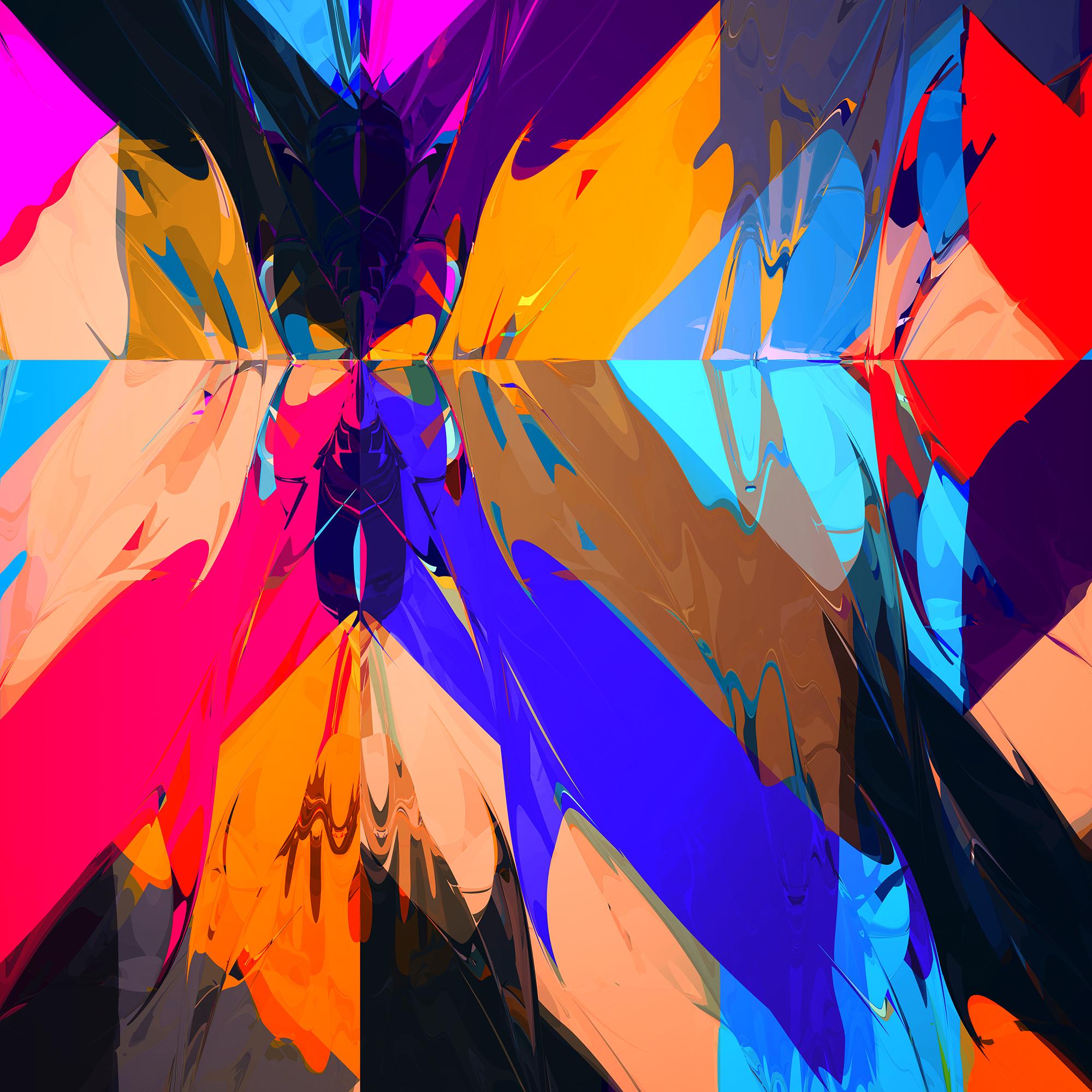 XGen 2 / chromatic variation 2 - Abstract Geometric Print by Chuck Elliott
