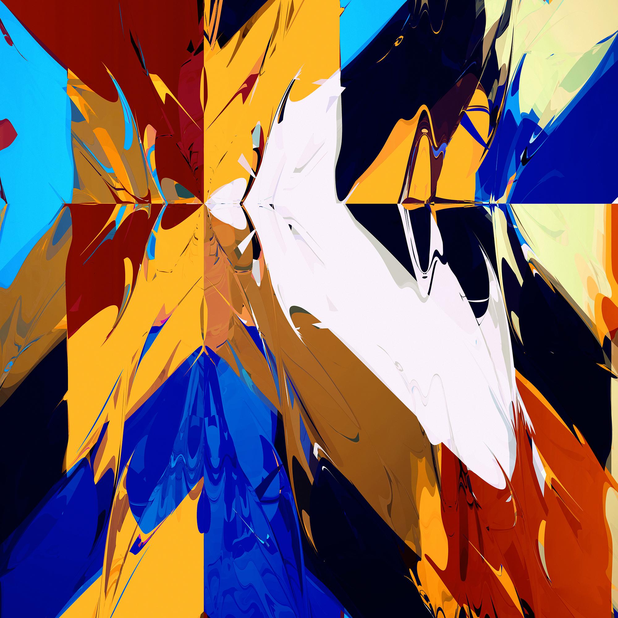 XGen 2 / chromatic variation 4 - Abstract Geometric Print by Chuck Elliott