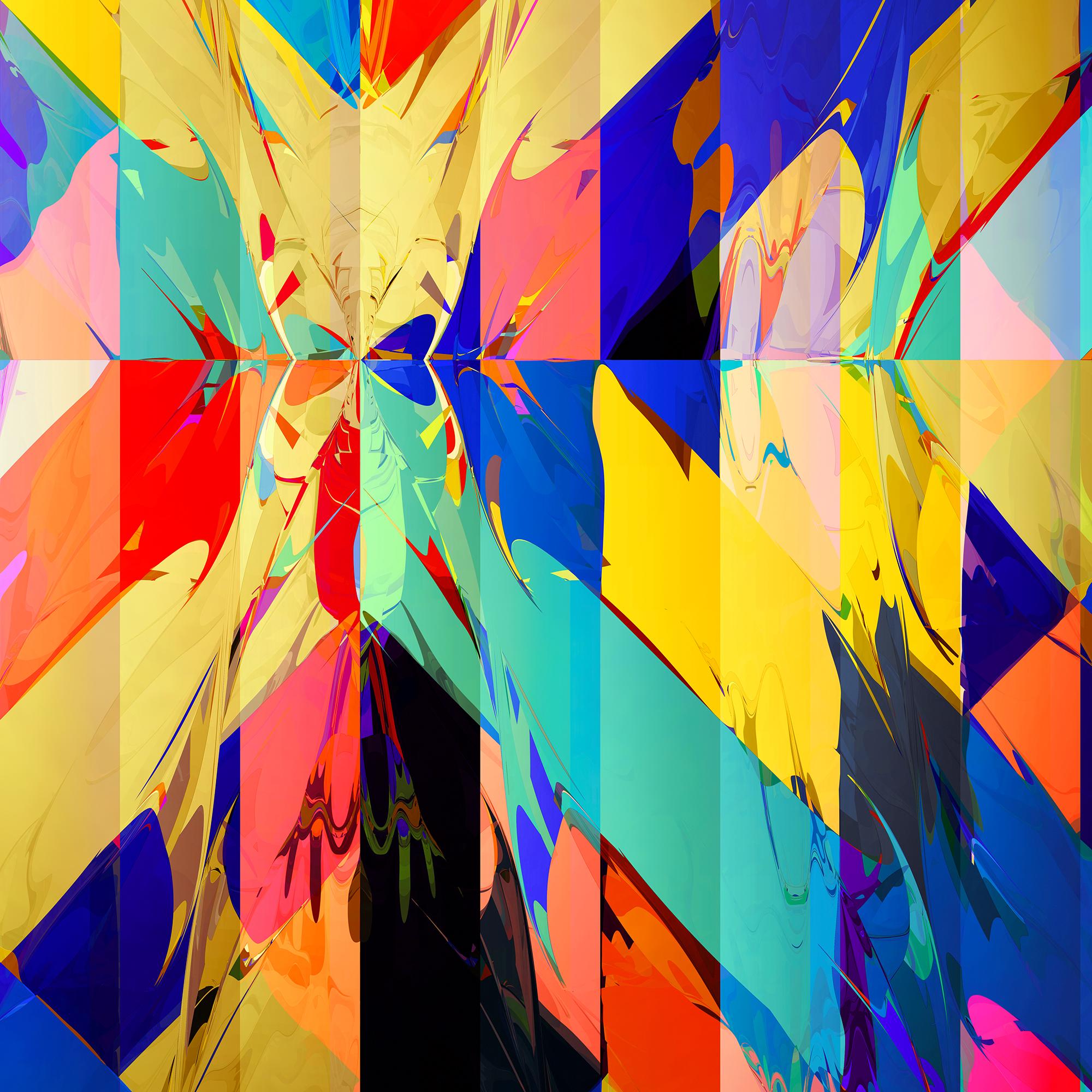 XGen 2 / chromatic variation 5 - Abstract Geometric Print by Chuck Elliott
