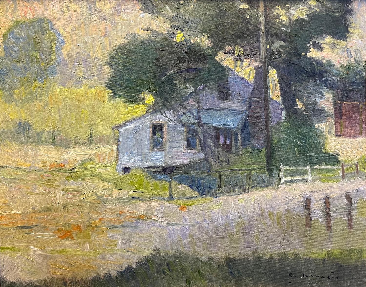 Homestead - Painting de Chuck Kovacic