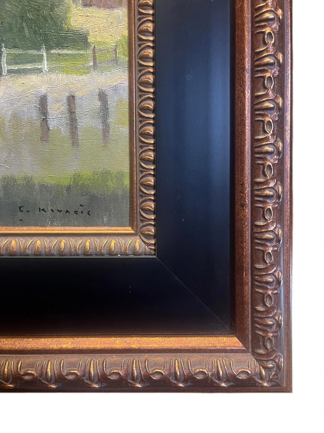 Homestead - Painting Realista de Chuck Kovacic