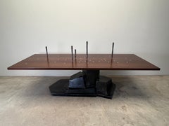 Chuck Moffit Datum Table with Removable Candlesticks