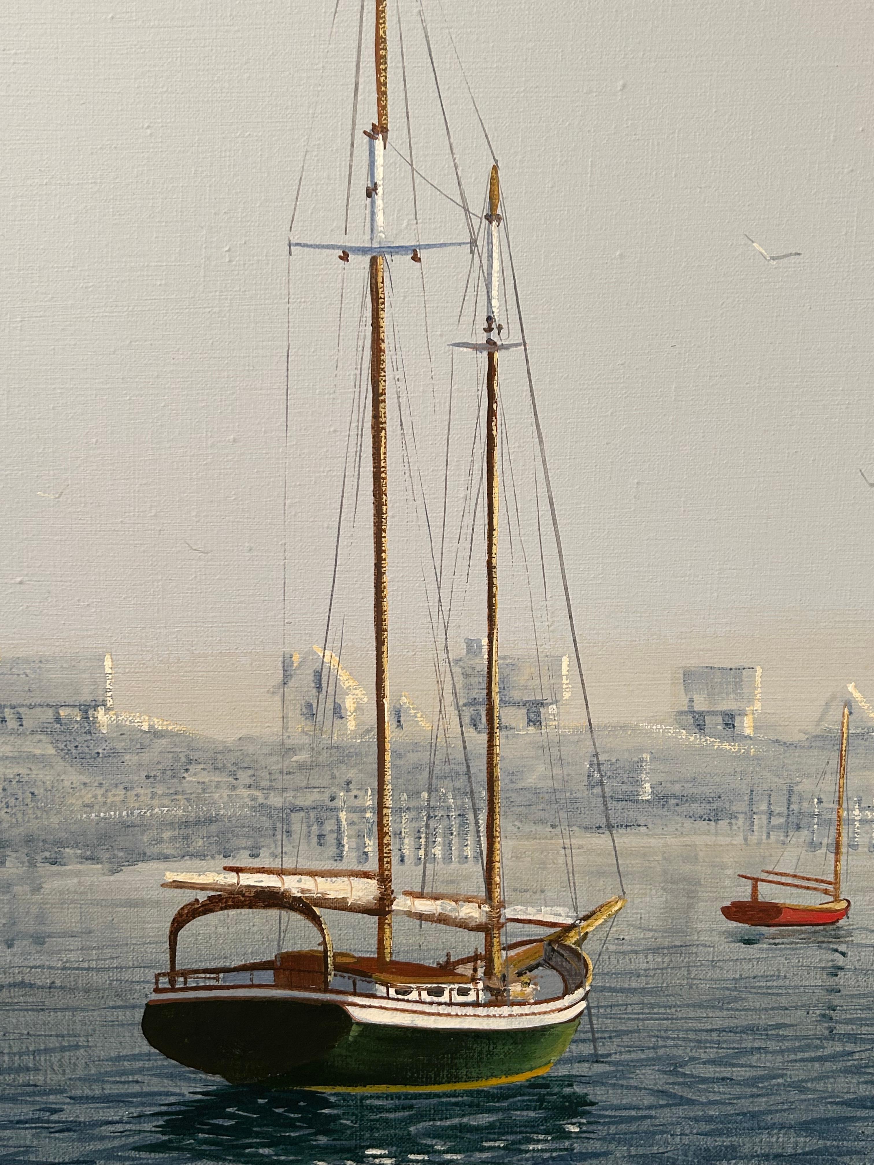 Chuck Selmi 1933-1994 Harwichport, Wychmere MA, Chuck Selmi (Moderne) im Angebot