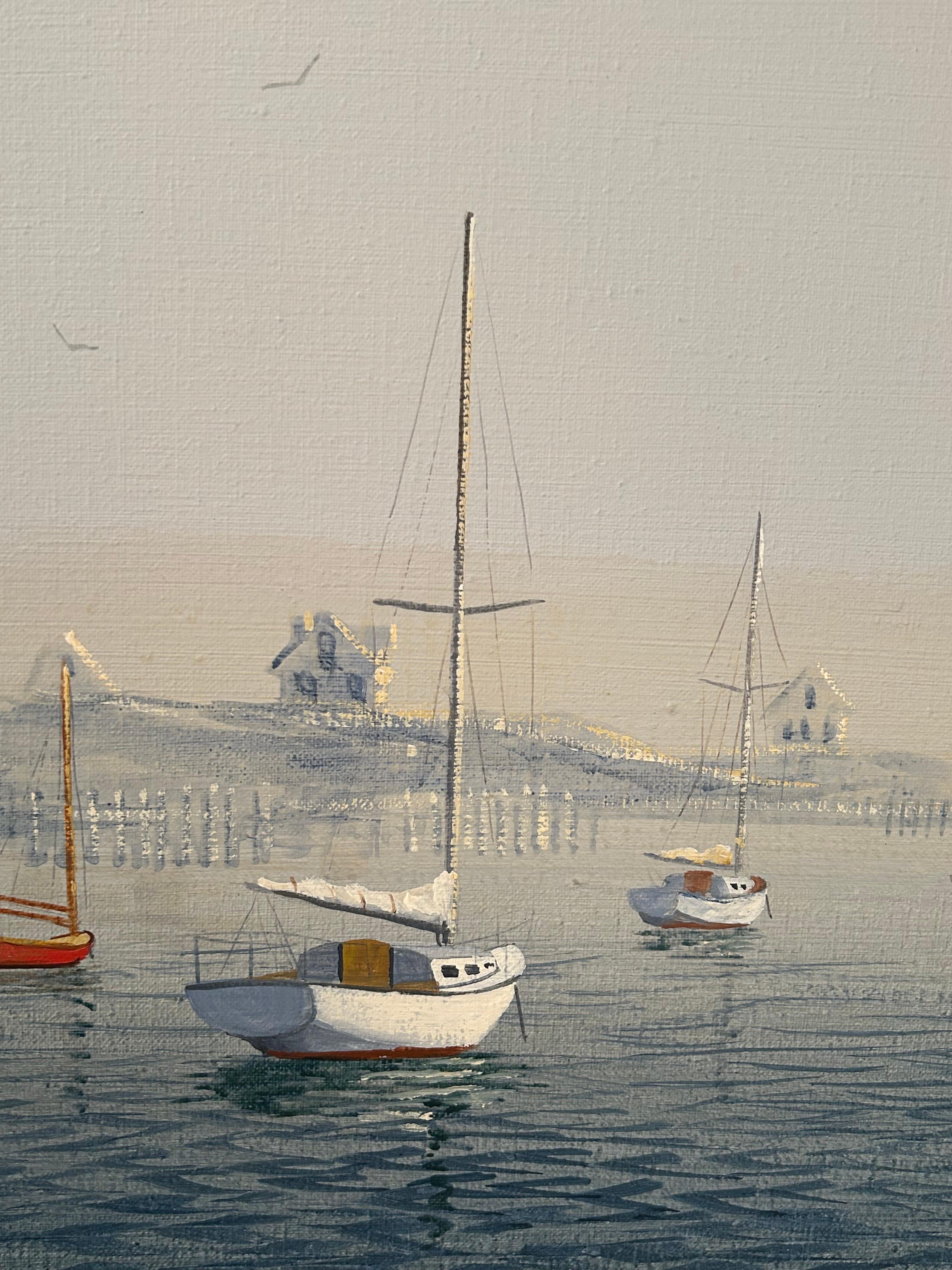 Chuck Selmi 1933-1994 Harwichport, Wychmere MA, Chuck Selmi (amerikanisch) im Angebot