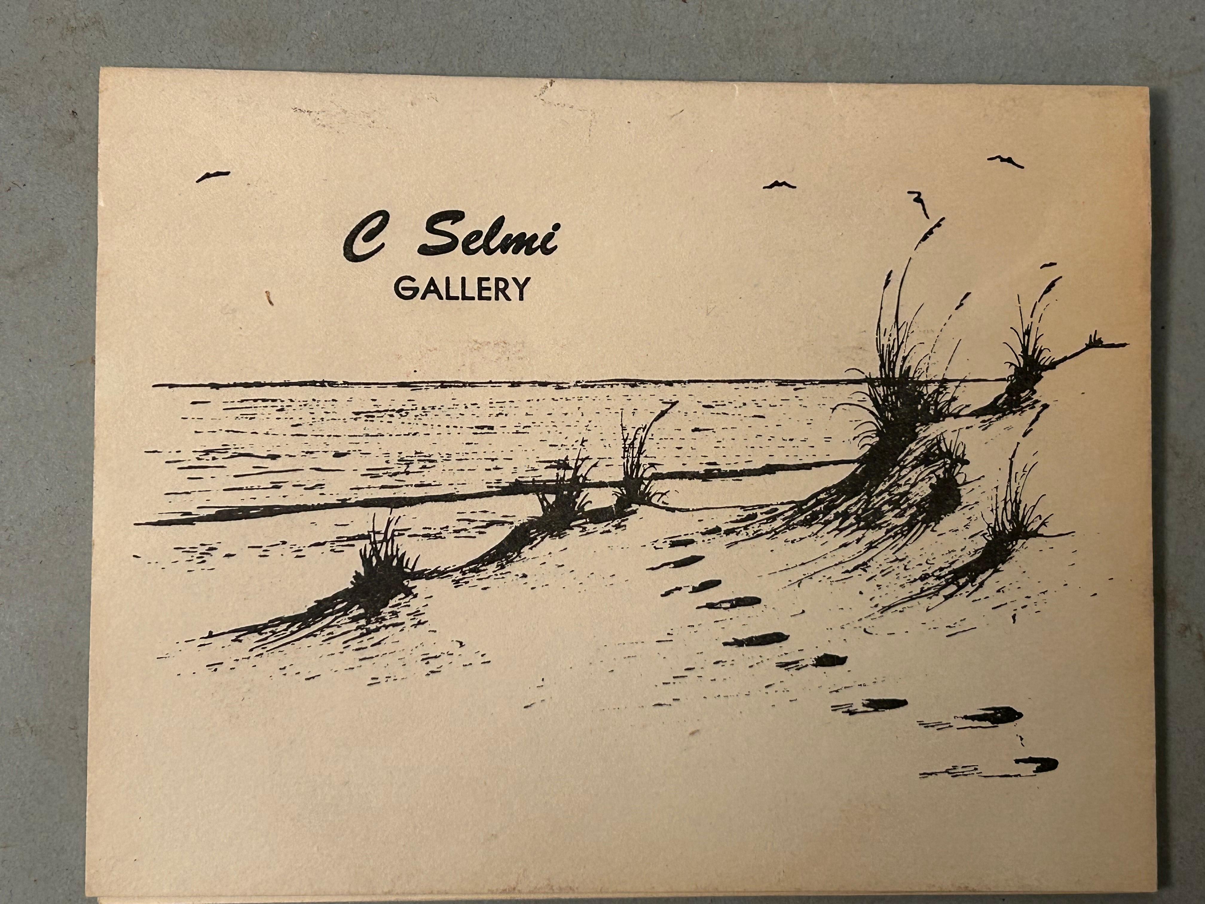 Chuck Selmi 1933-1994 Harwichport, Wychmere MA, Chuck Selmi (Leinwand) im Angebot