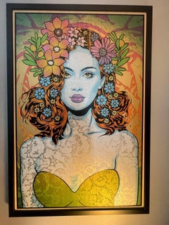 Sappho, pannello di Wood di Chuck Sperry 2023