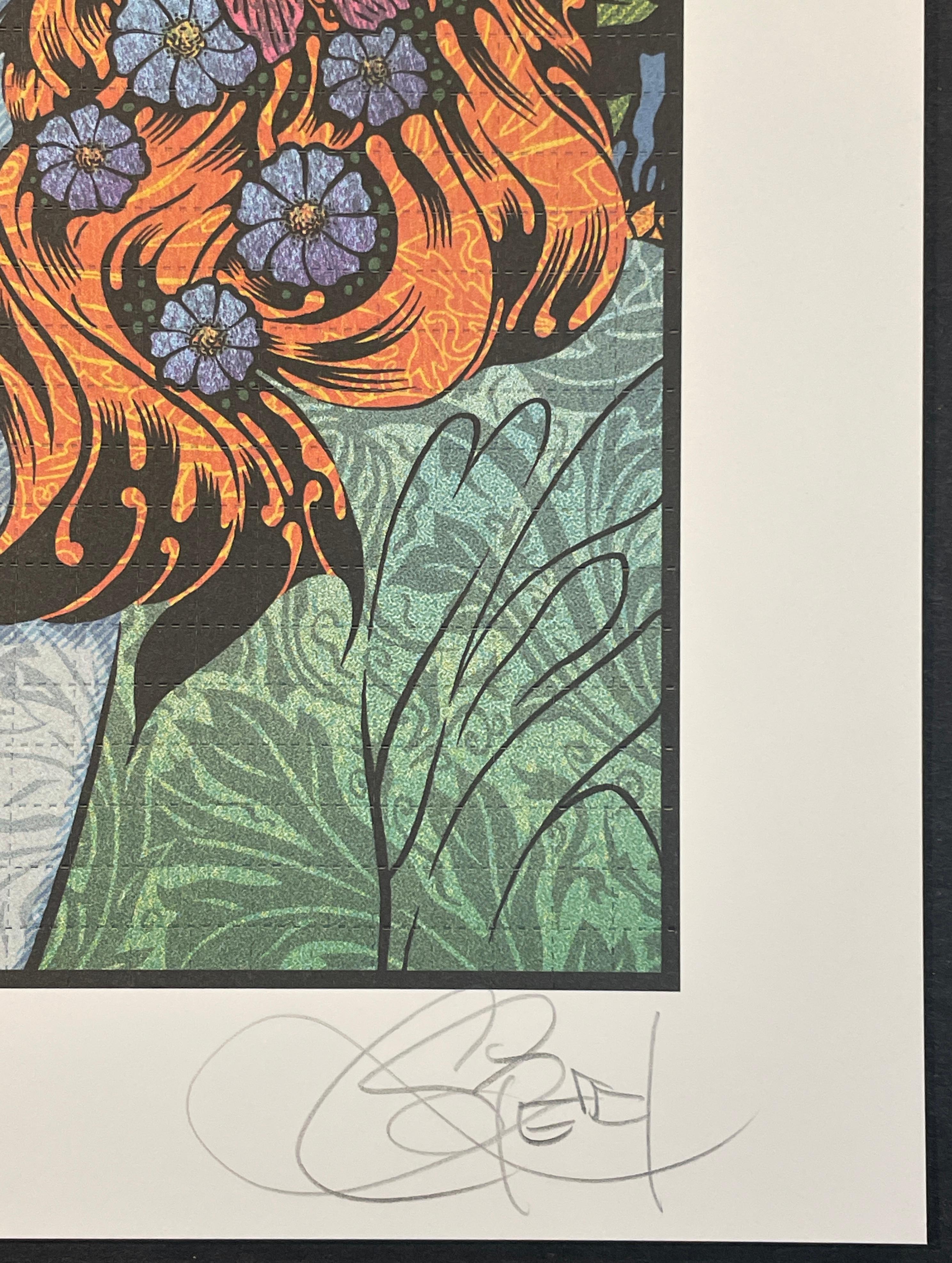 Chuck Sperry Blotter Acid Screenprint 