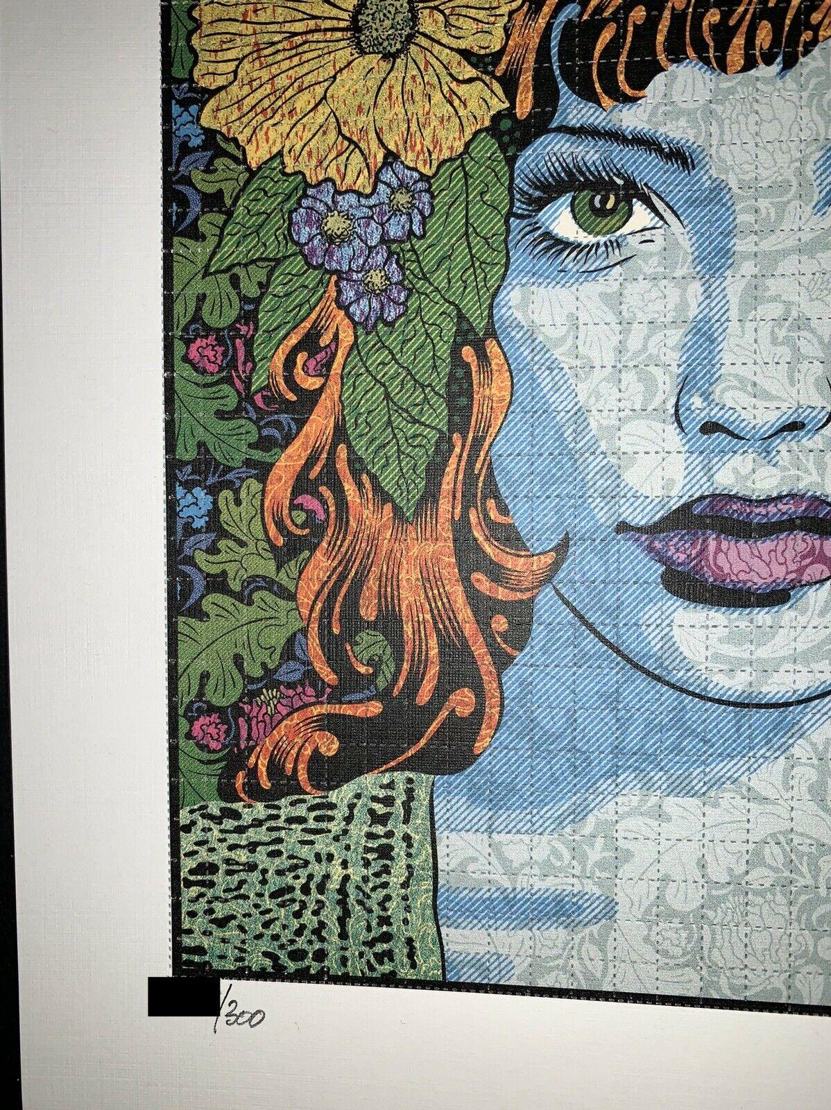 Chuck Sperry Empathy Blotter Edition Signed & Numbered Contemporary Art Portrait 2