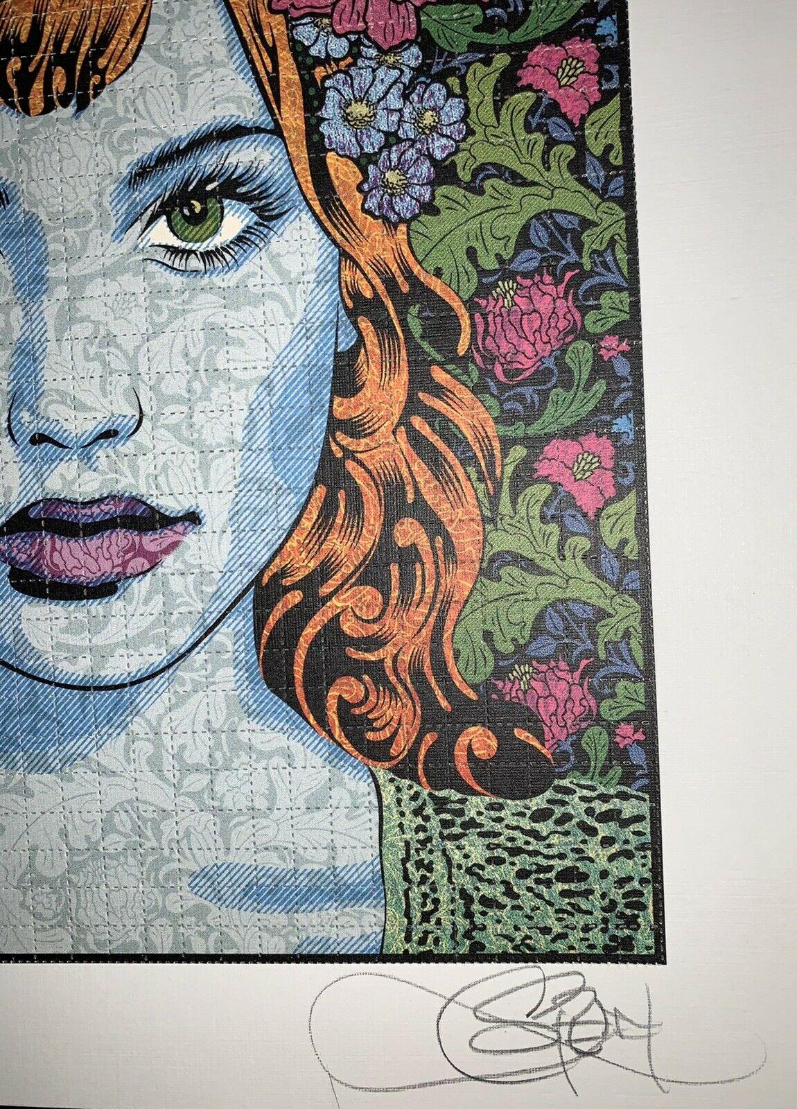 Chuck Sperry Empathy Blotter Edition Signed & Numbered Contemporary Art Portrait 3
