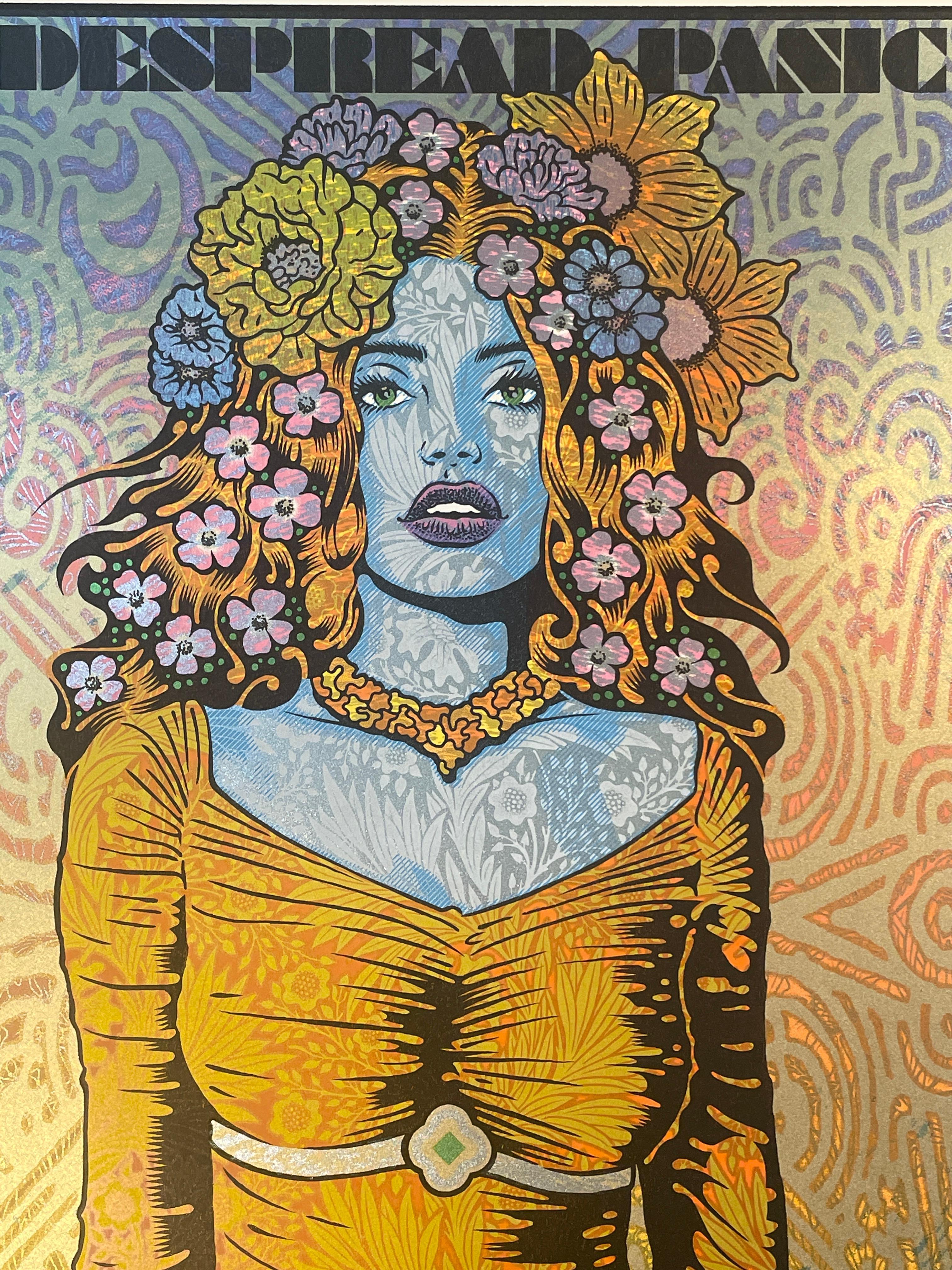 Chuck Sperry & Widespread Panic Sérigraphie d'art Richmond VA Musique en vente 7