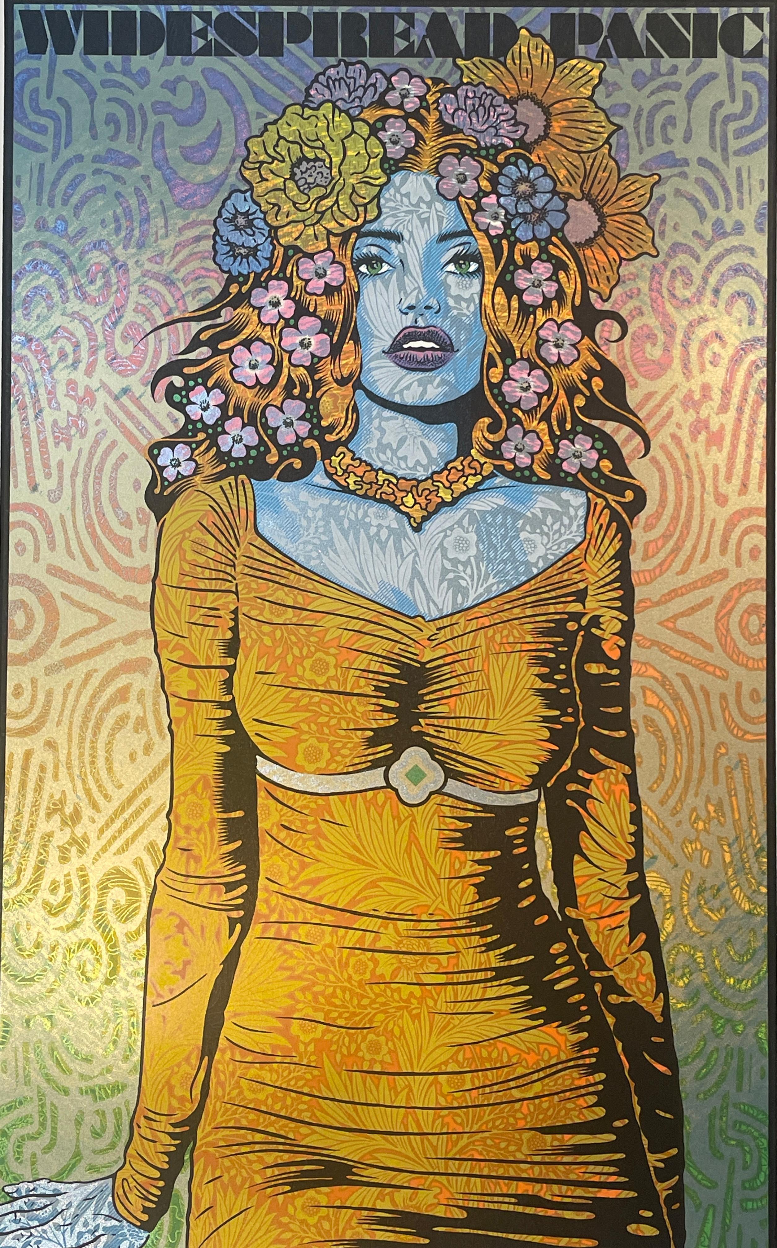 Chuck Sperry & Widespread Panic Sérigraphie d'art Richmond VA Musique en vente 8