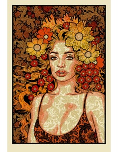 Chuck Sperry - Courage (oversized) Screen Print by Chuck Sperry Courage (oversized) Screen Print by Chuck Sperry