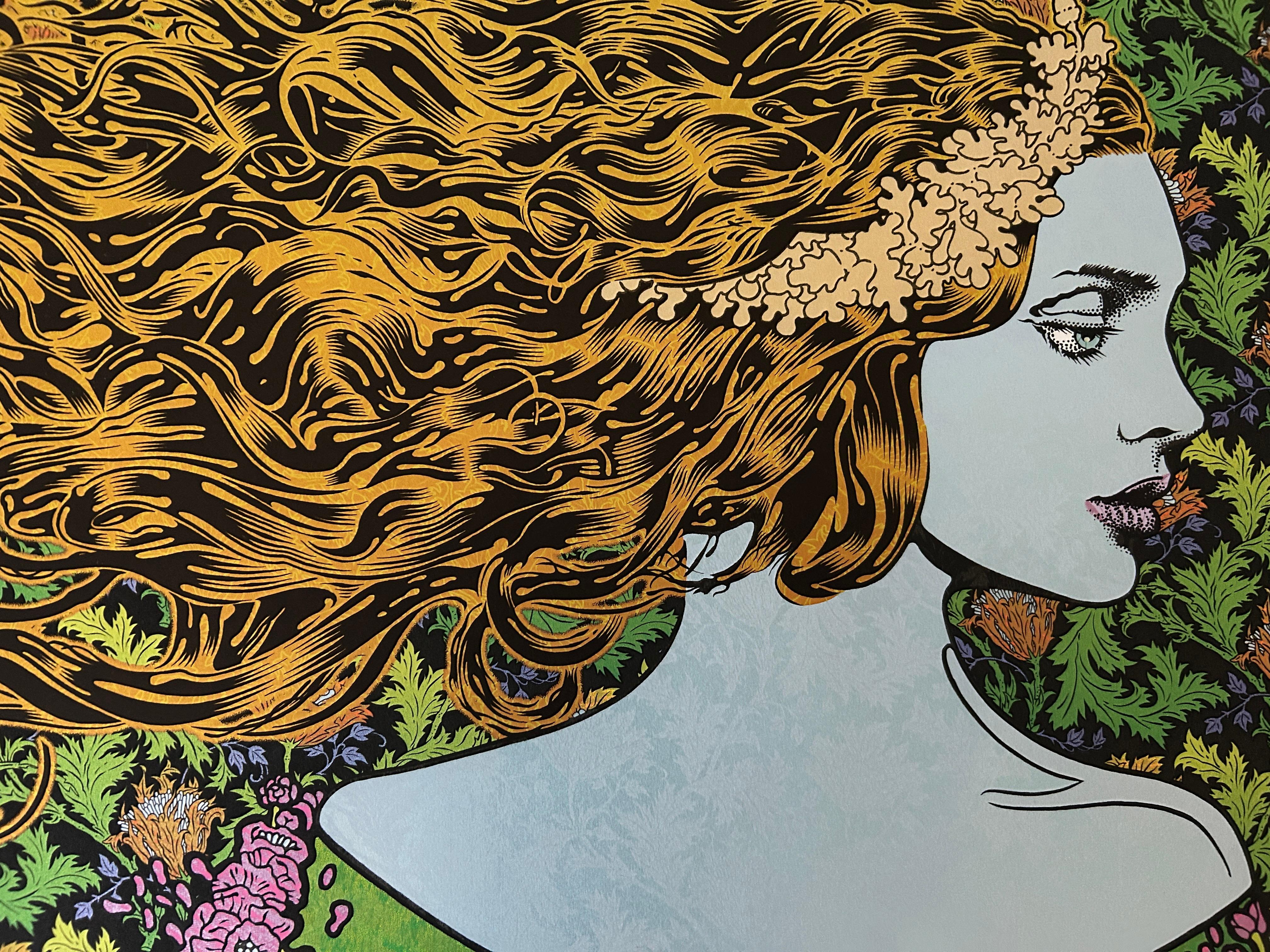 Dryad Screenprint by Chuck Sperry For Sale 1