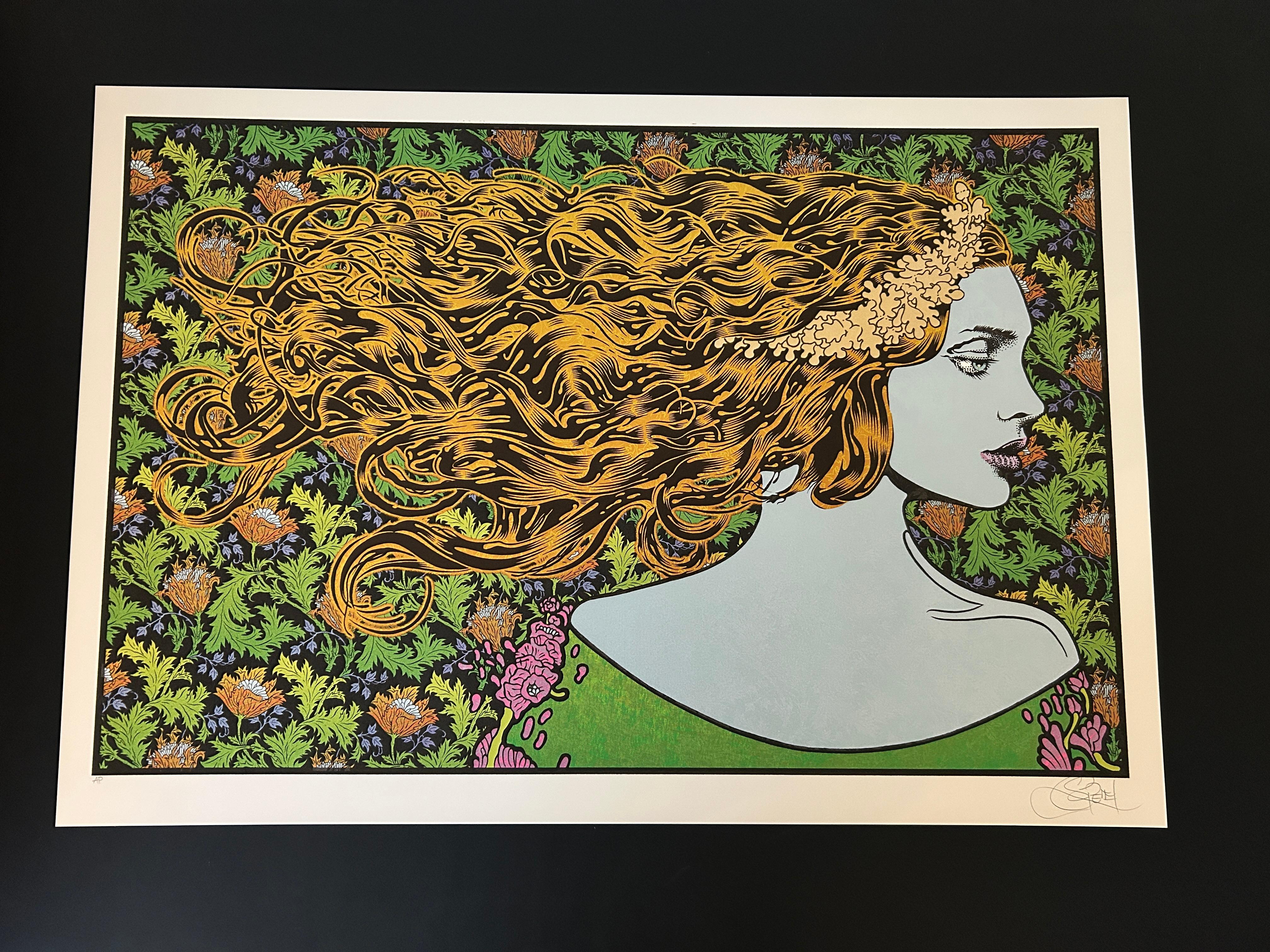 Dryad Screenprint by Chuck Sperry For Sale 2