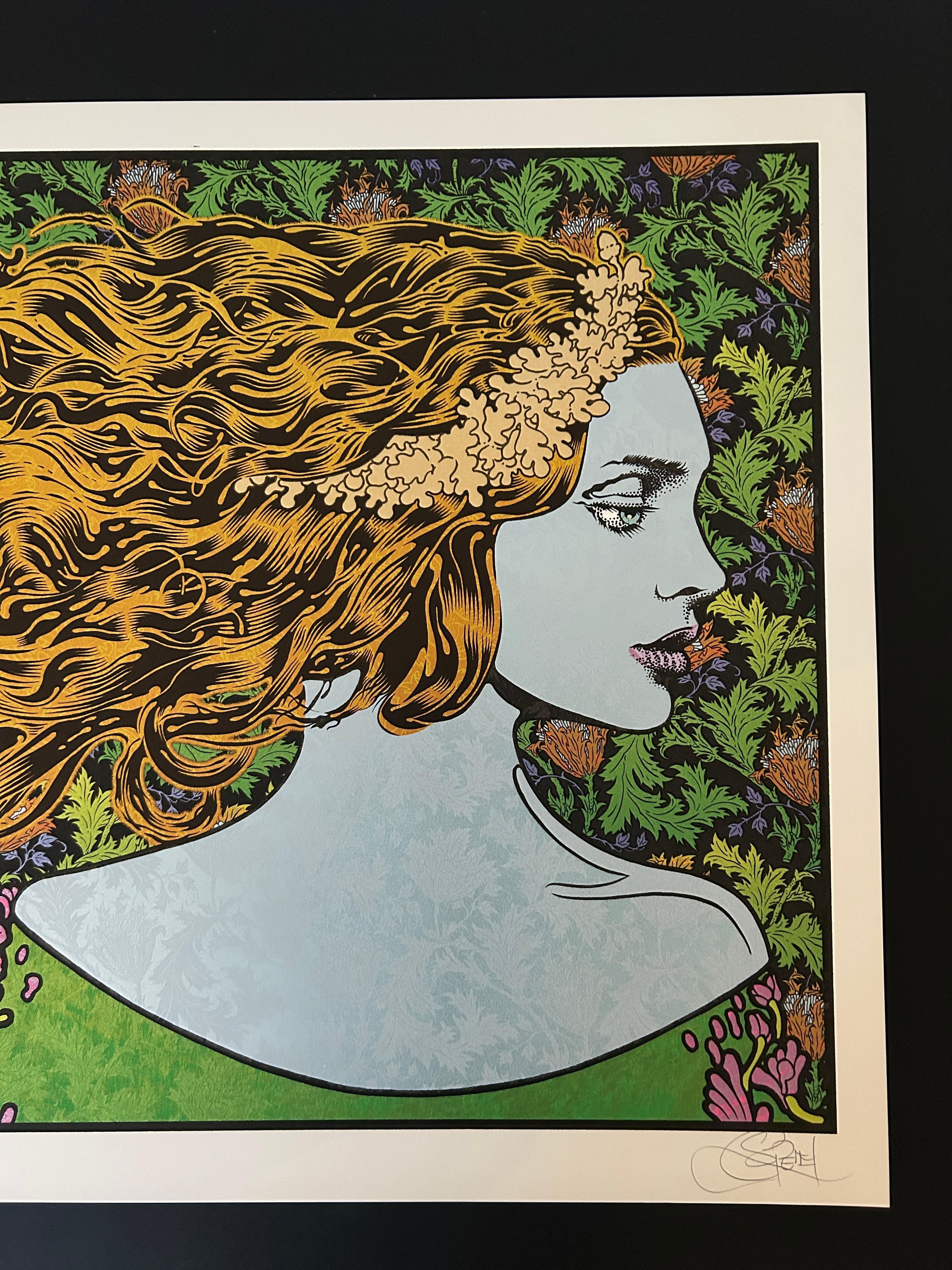 Dryad Screenprint by Chuck Sperry For Sale 3