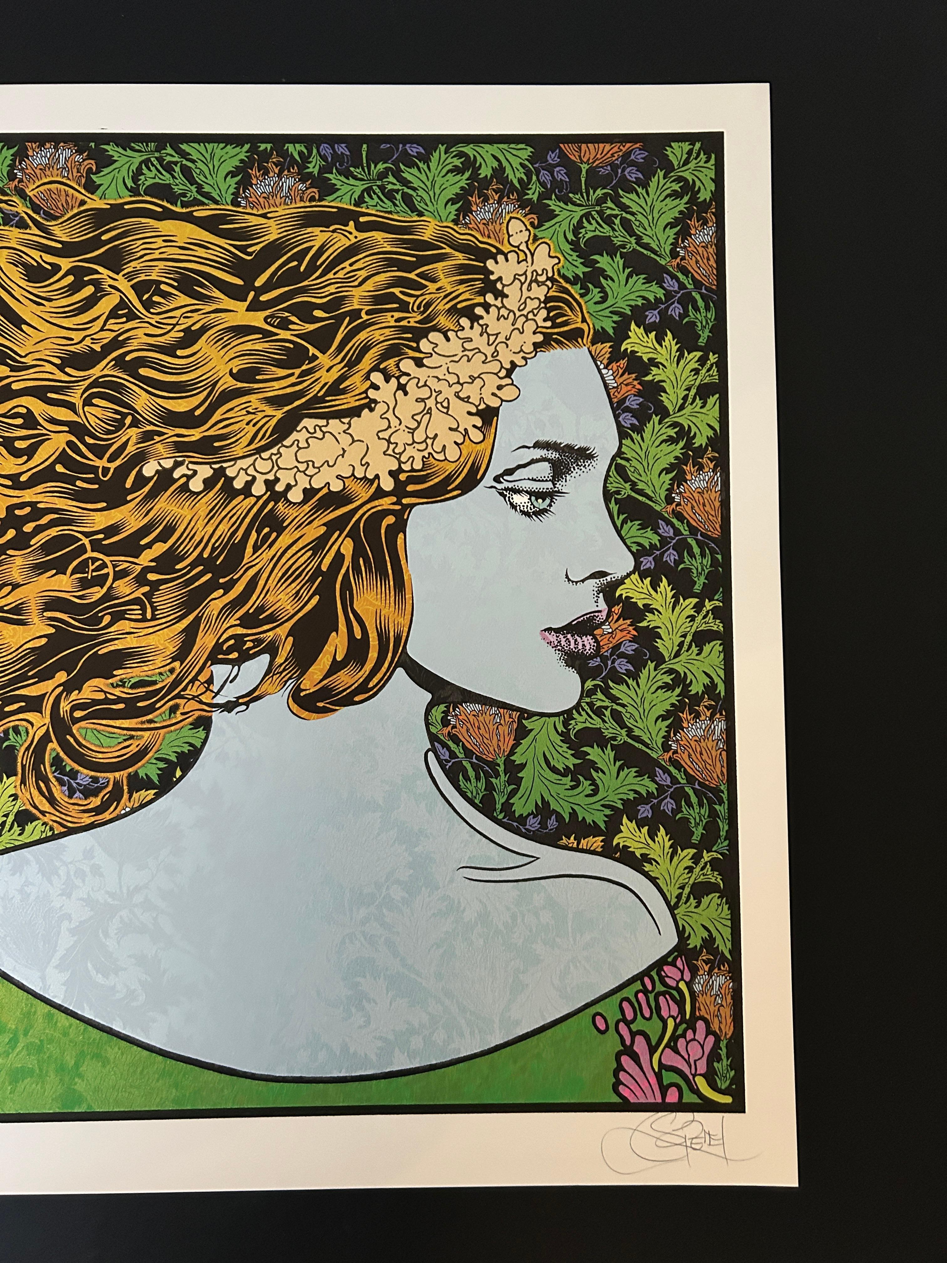 Dryad Screenprint by Chuck Sperry For Sale 4