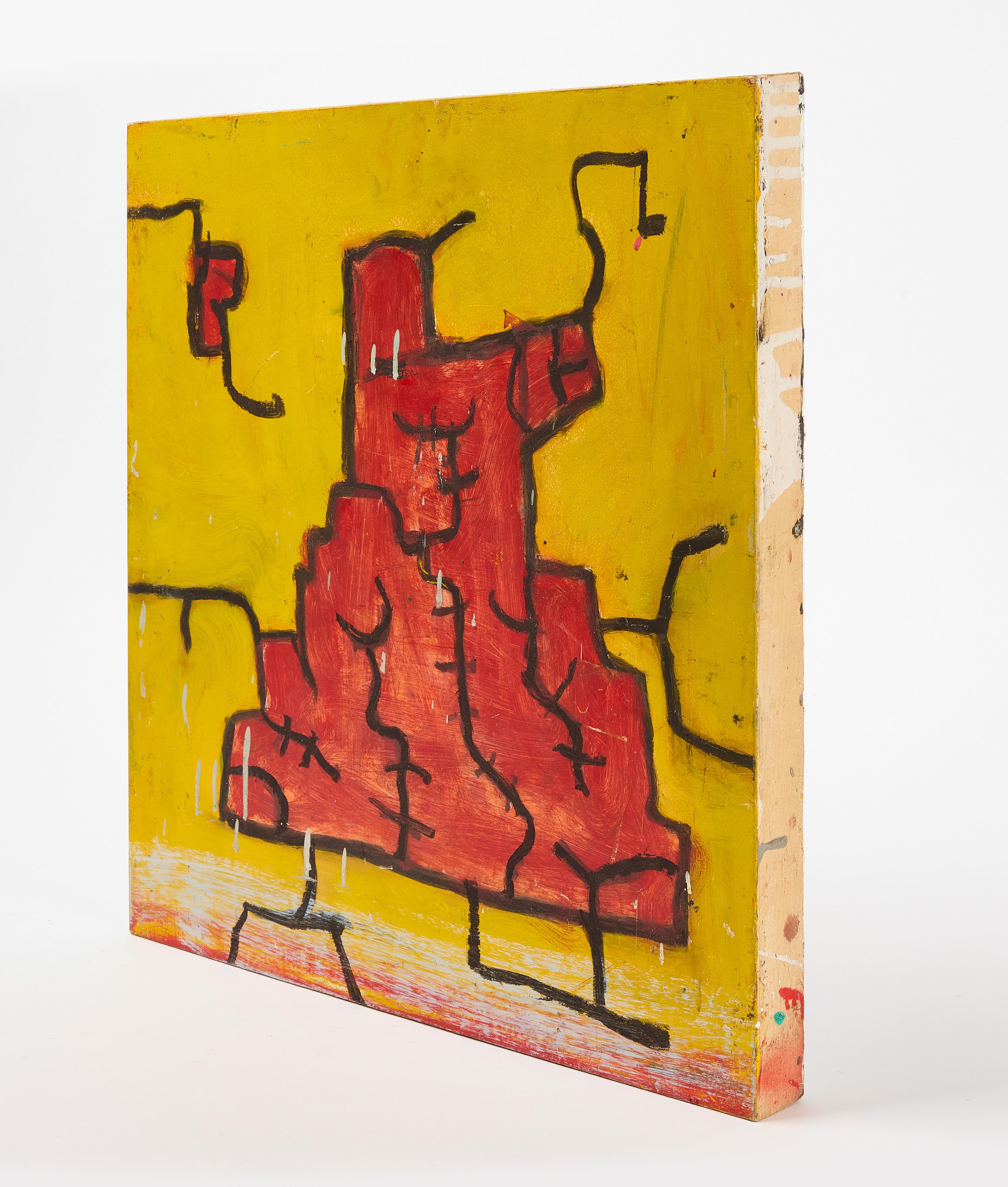 Untitled - Painting by Chuck Webster