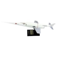 Chuck Yeager Signed Douglas X-3 Stiletto Model Airplane