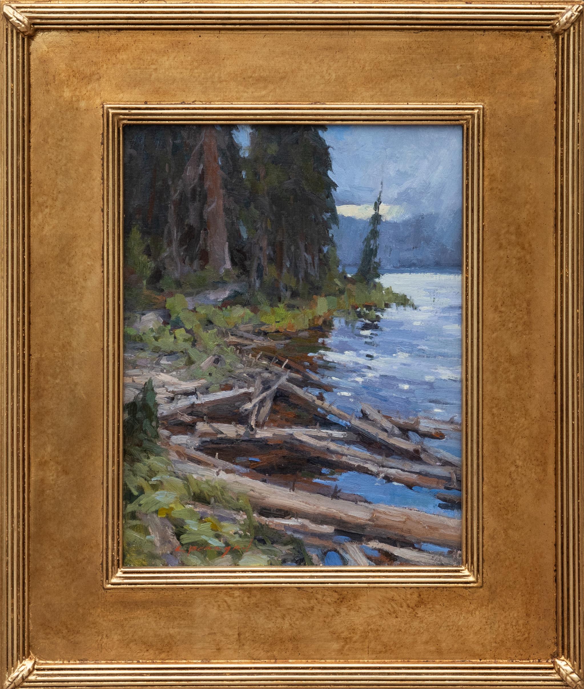 Chula Beauregard Landscape Painting – Im Outlet