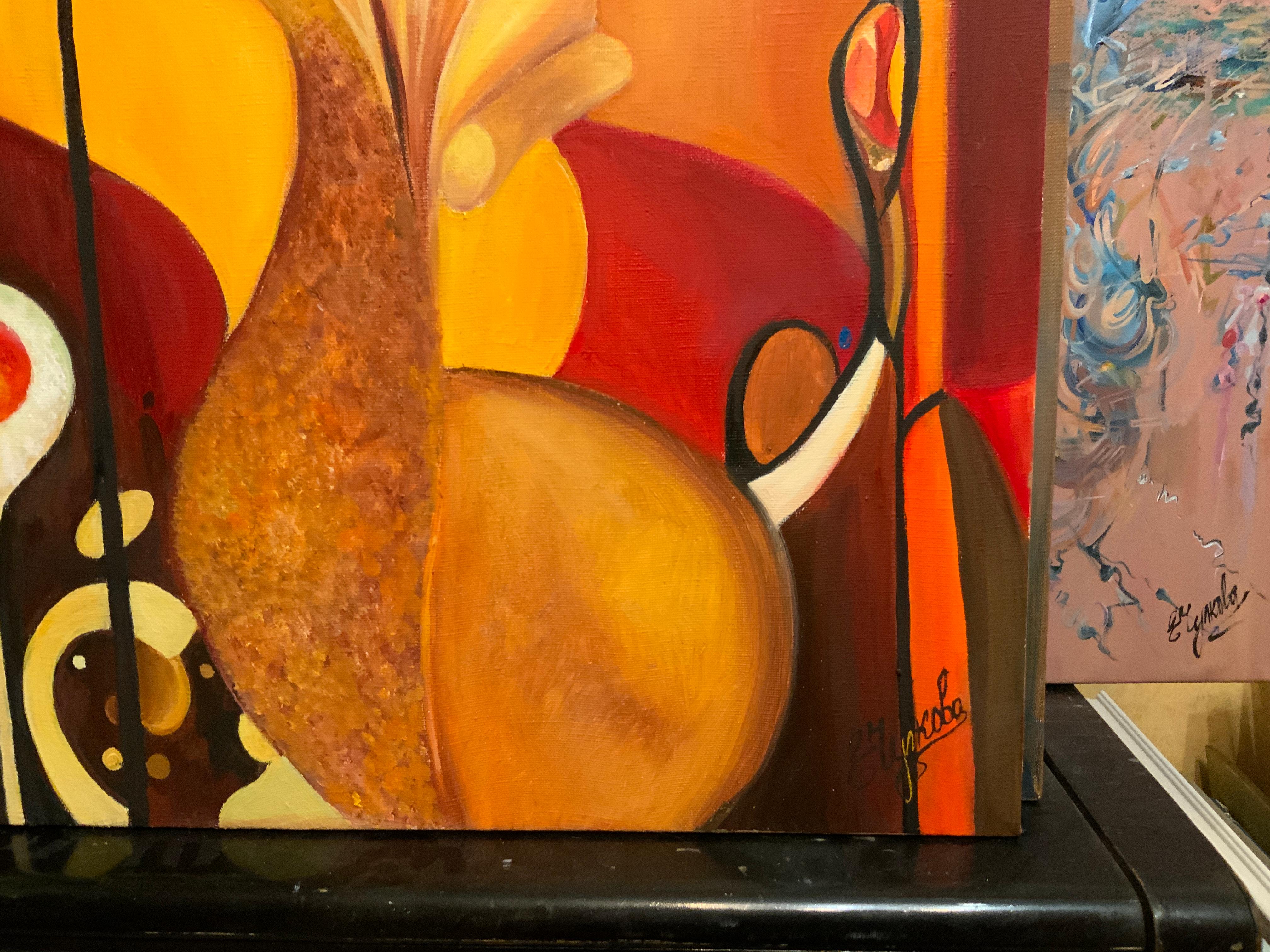 Balance - Abstract Painting by Chulkova Elena