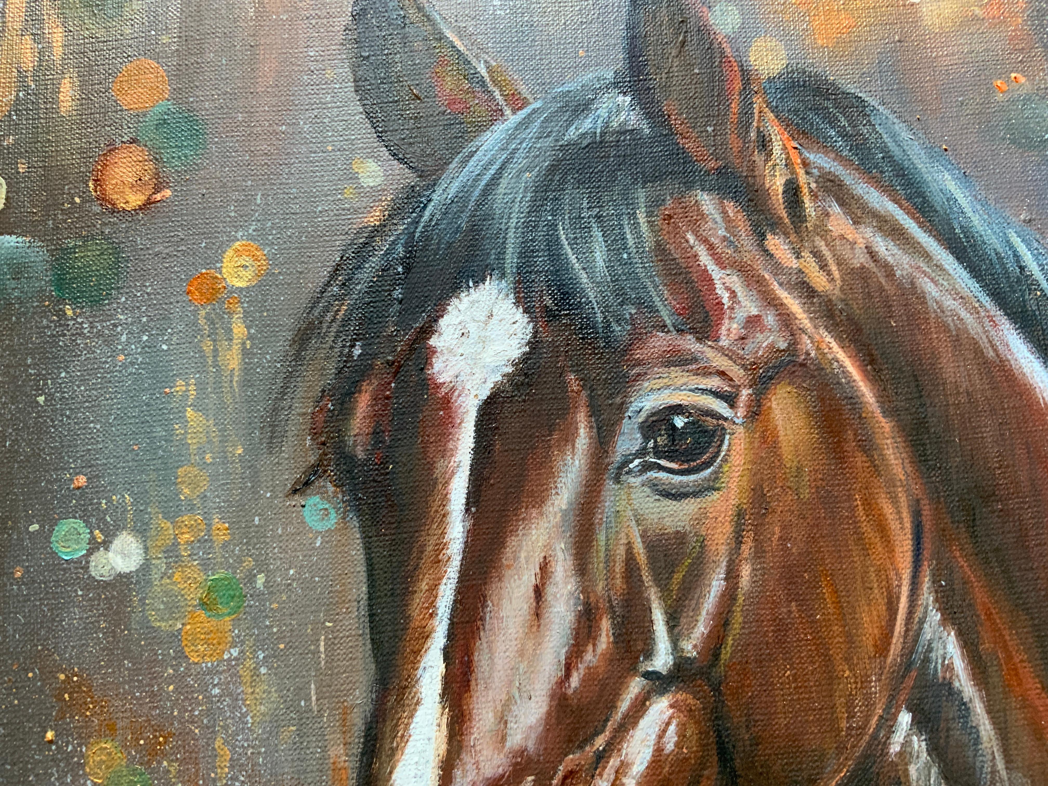 Freedom - American Realist Painting by Chulkova Elena