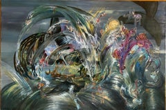 Jonah in the belly of the whale