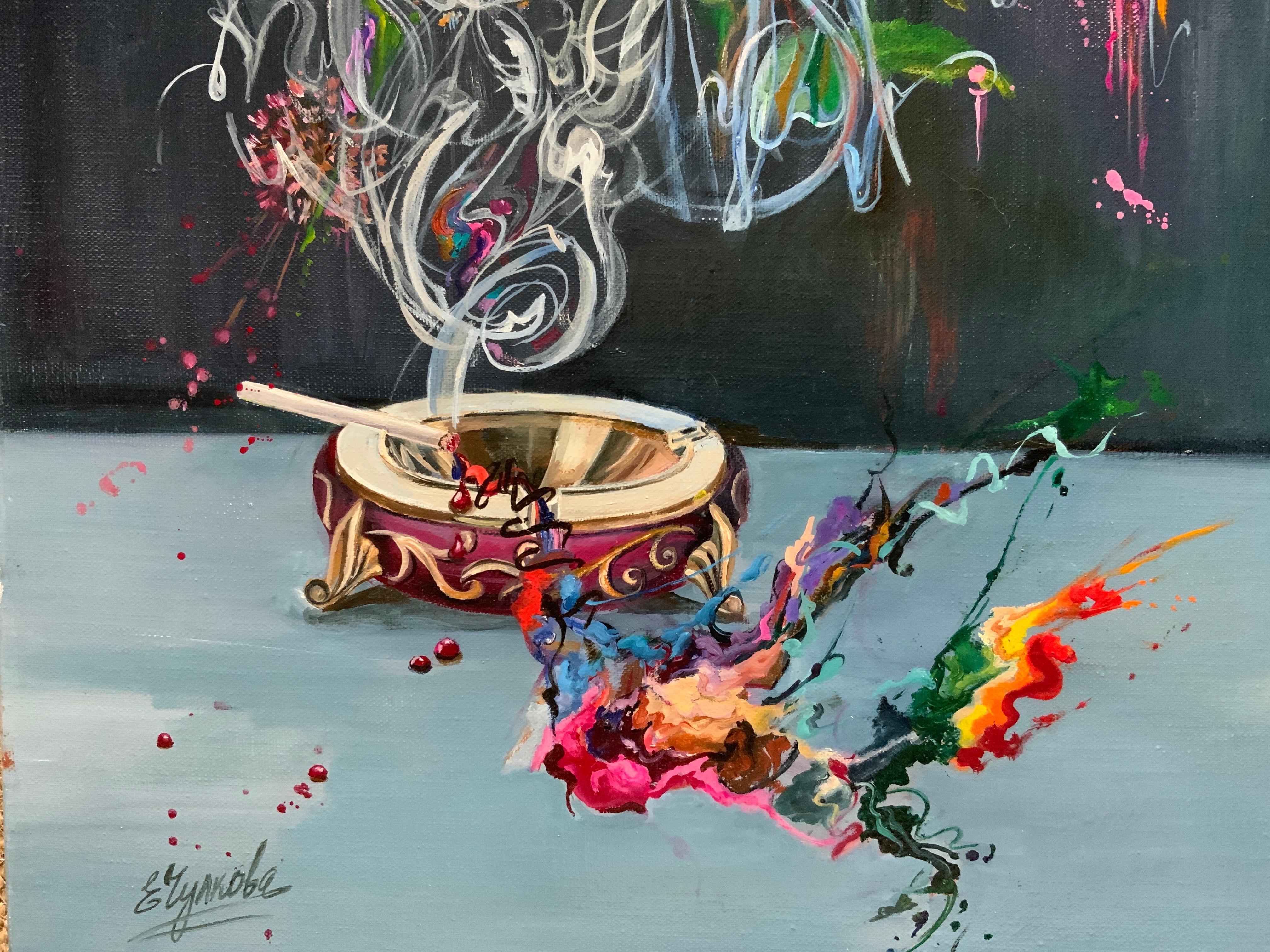 Processus (3) - Conceptuel Painting par Chulkova Elena