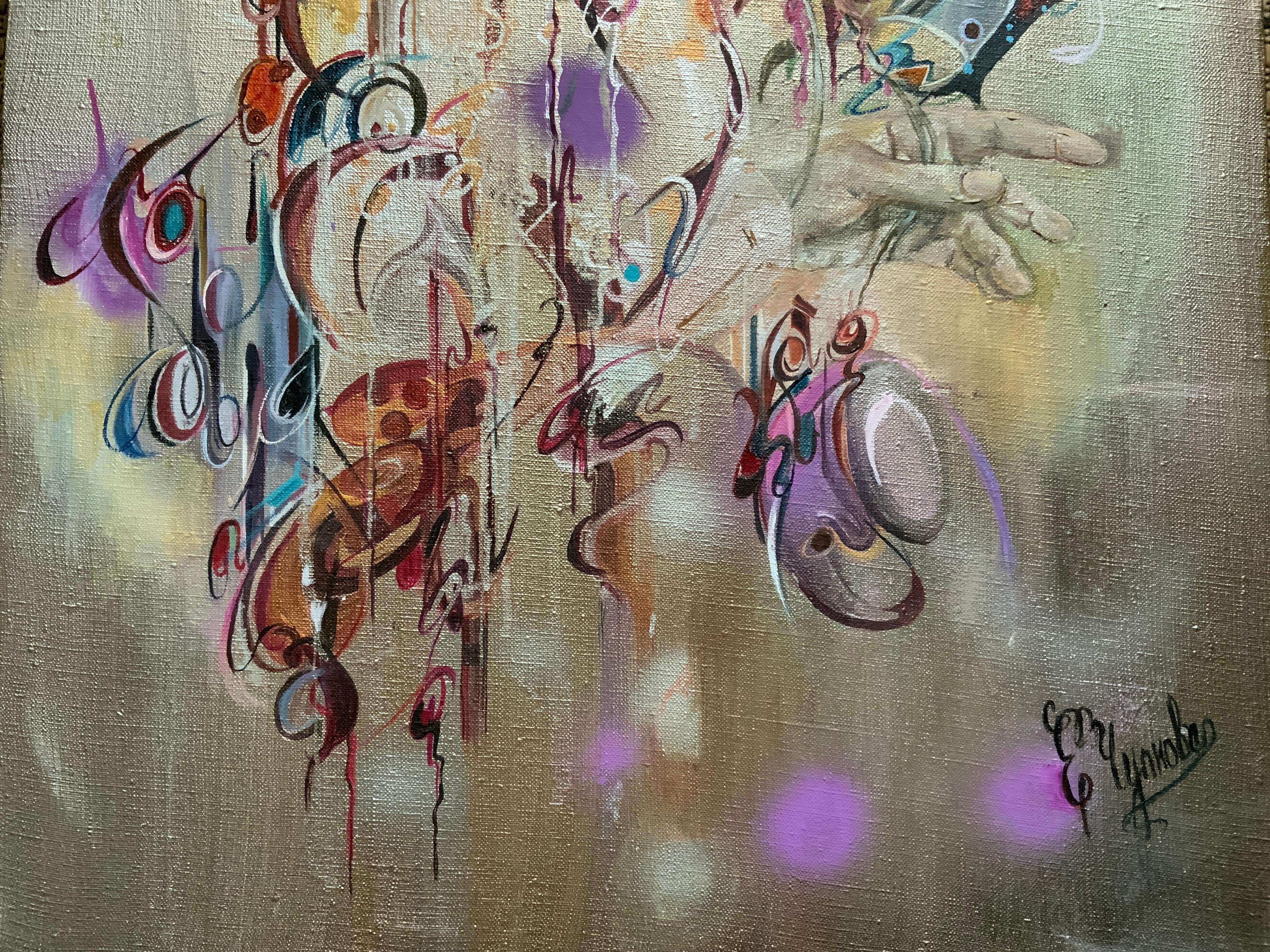 Symbole de Bottichelli - Painting de Chulkova Elena