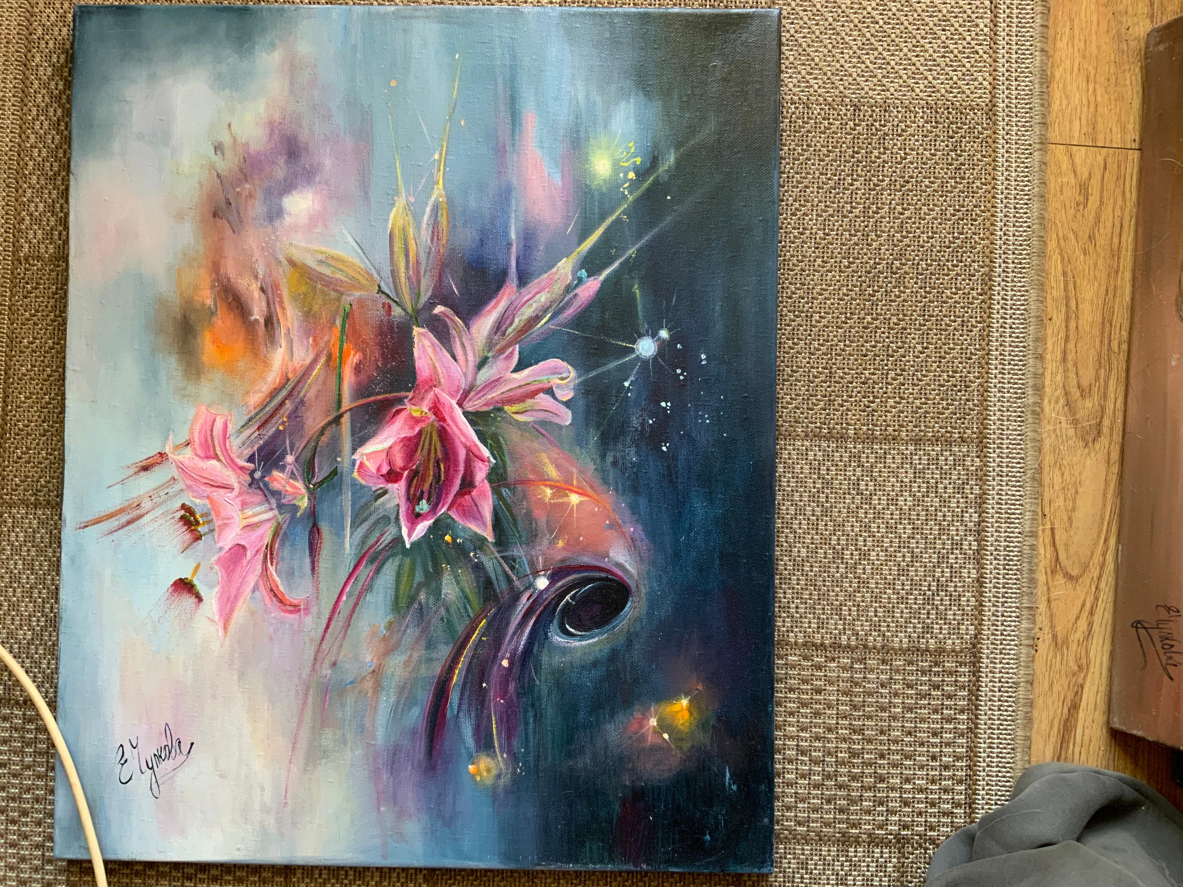 The birth of flora 2 - Impressionist Painting by Chulkova Elena