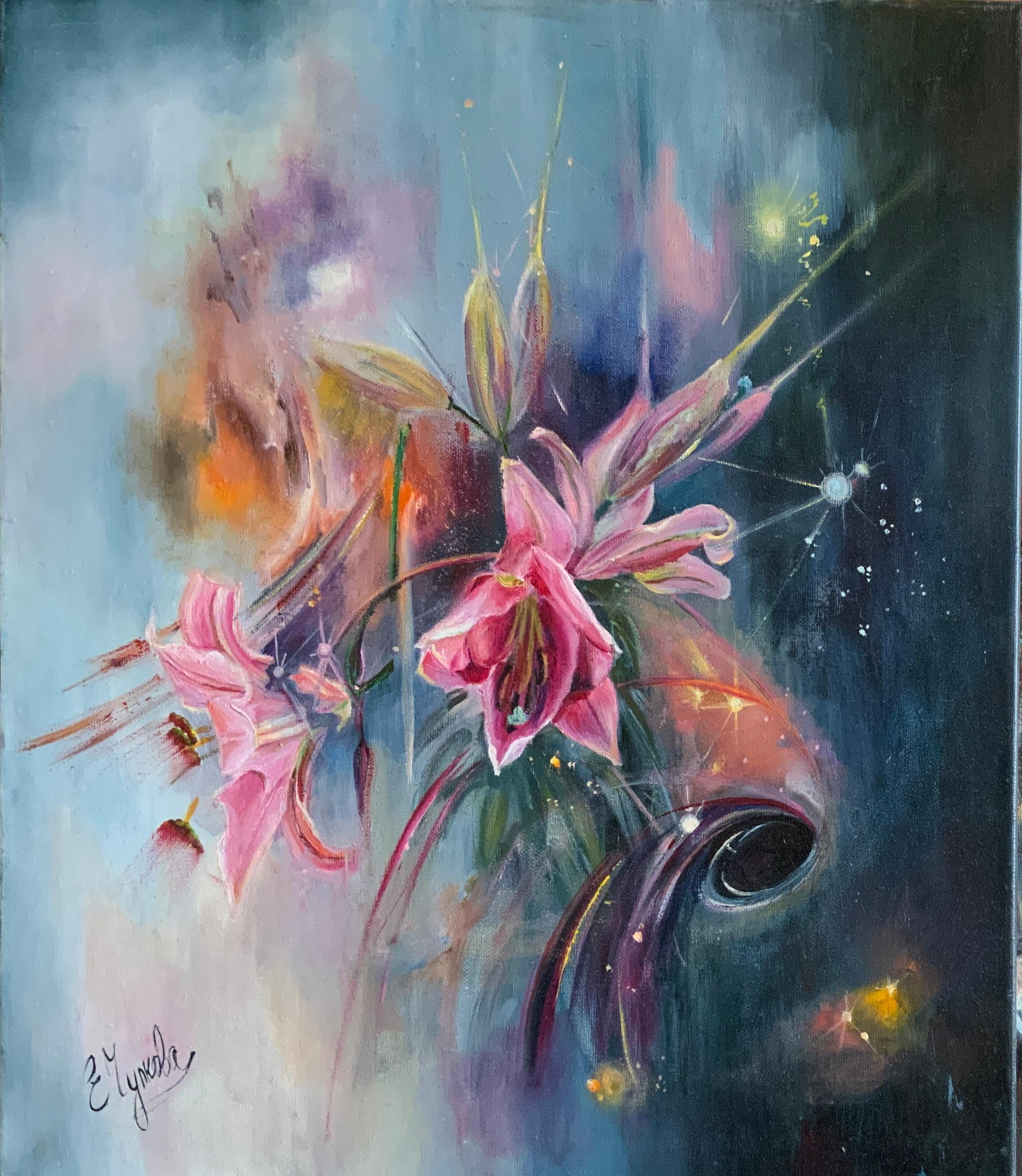 Chulkova Elena Interior Painting - The birth of flora 2